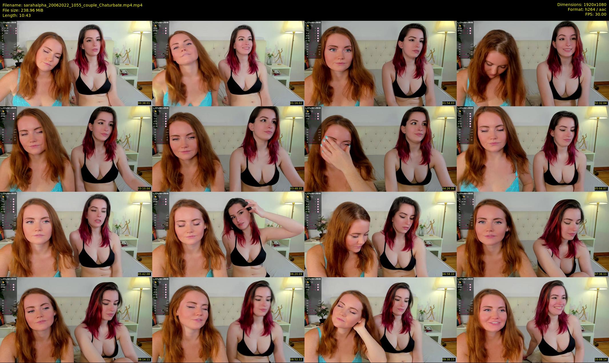 sarahalpha — 11 minute Chaturbate couple cam show recording, 1080p, Jun 20, 2022