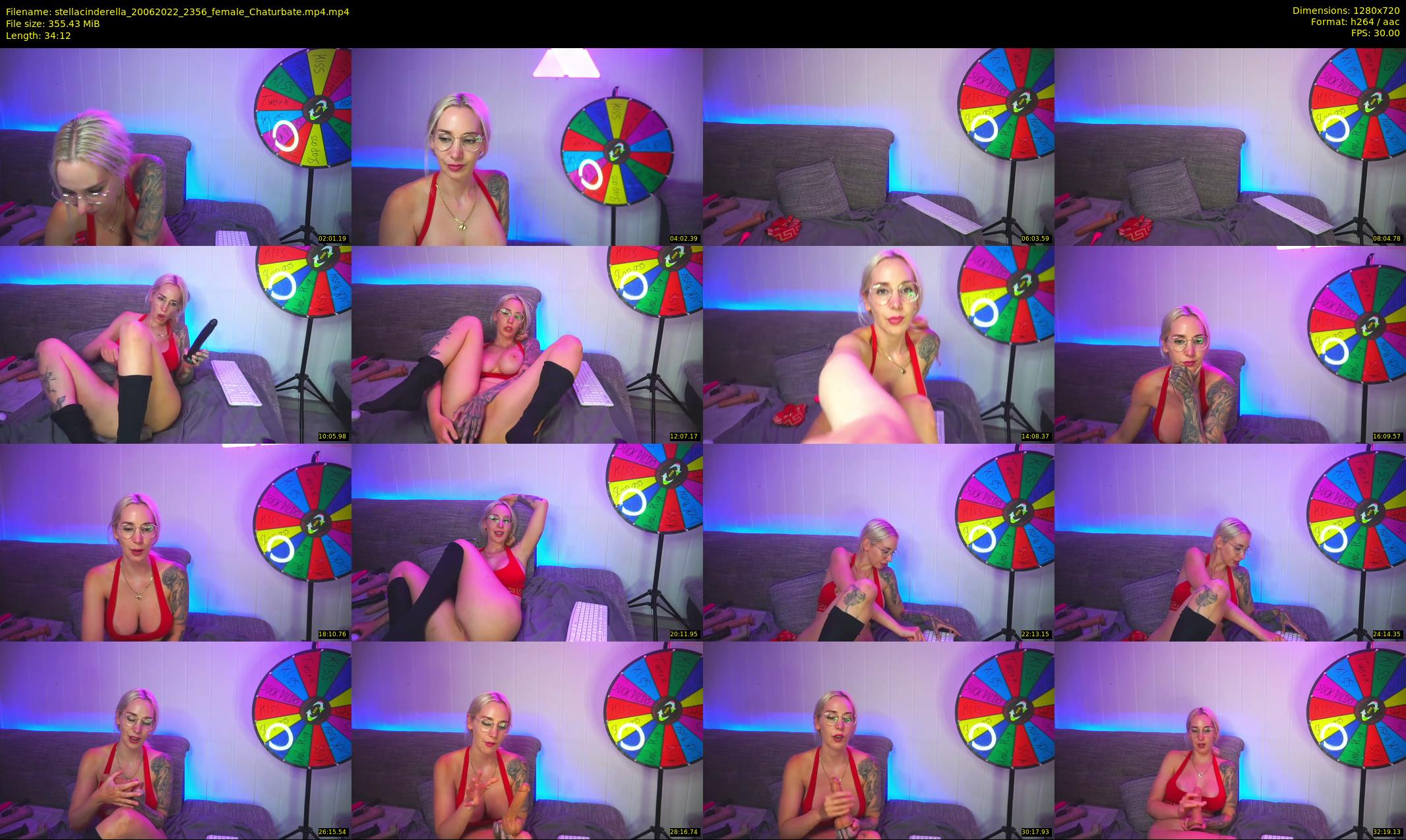 stellacinderella — 35 minute Chaturbate female cam show recording, 720p, Jun 20, 2022