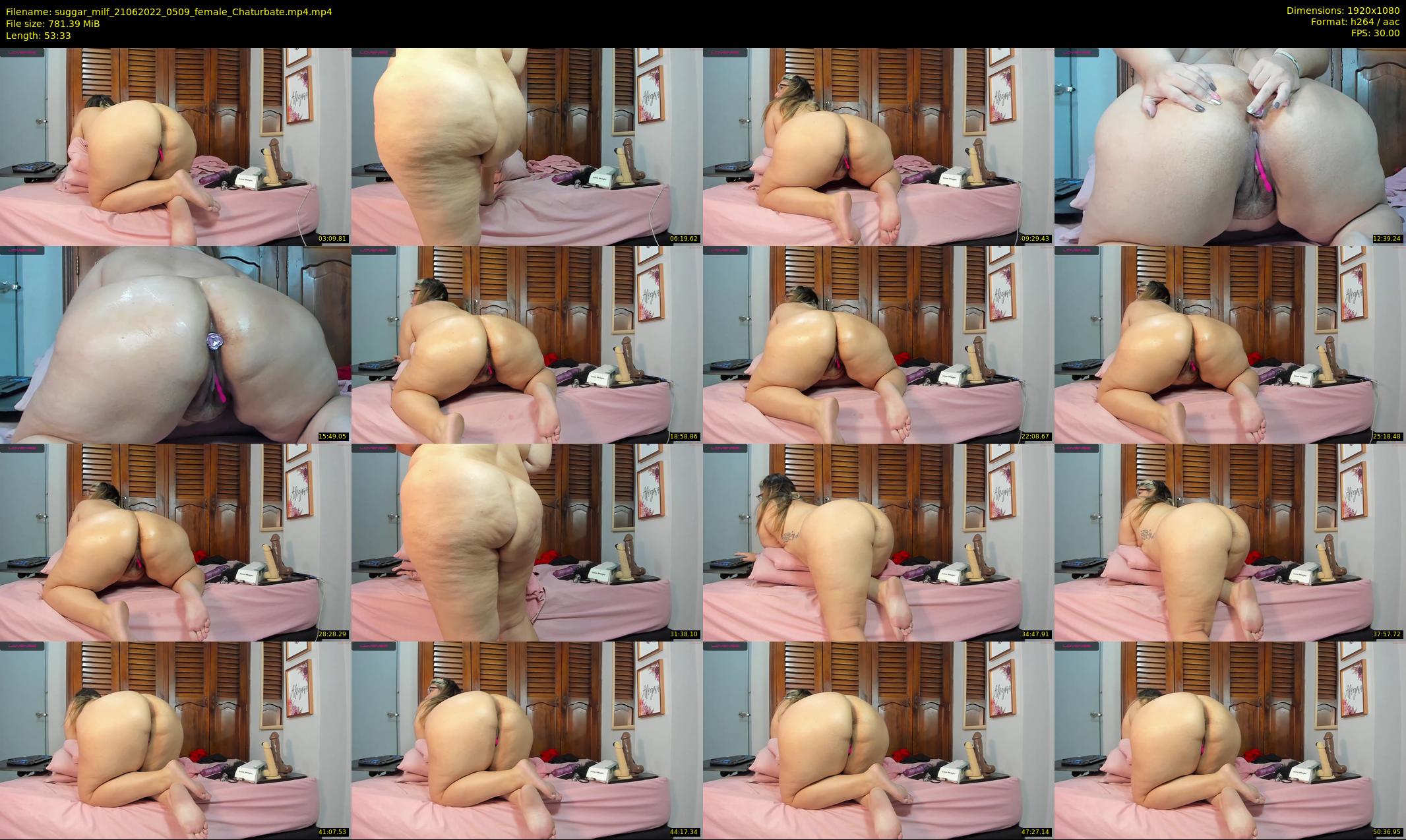 suggar_milf — 54 minute Chaturbate female cam show recording, 1080p, Jun 21, 2022