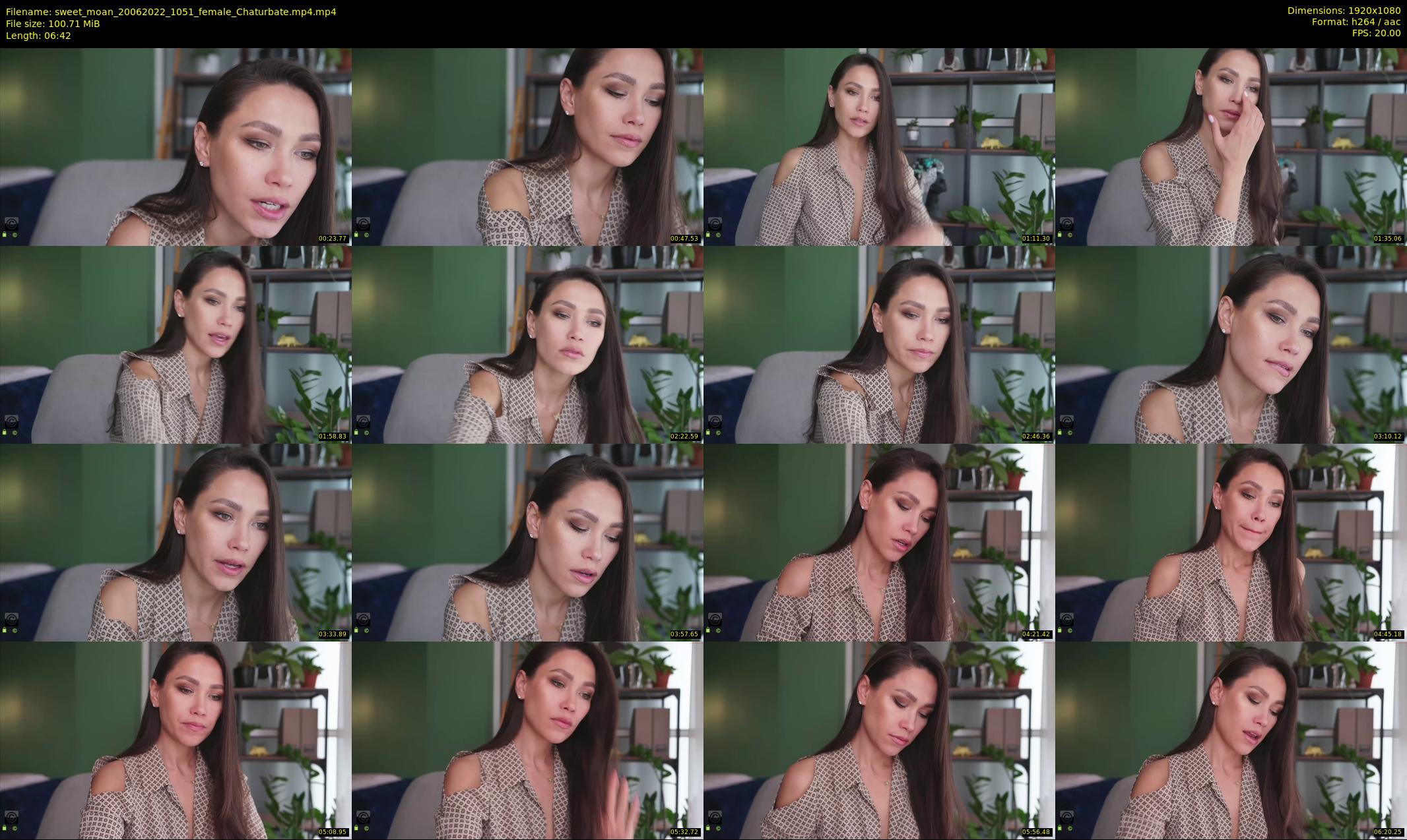sweet_moan — 7 minute Chaturbate female cam show recording, 1080p, Jun 20, 2022