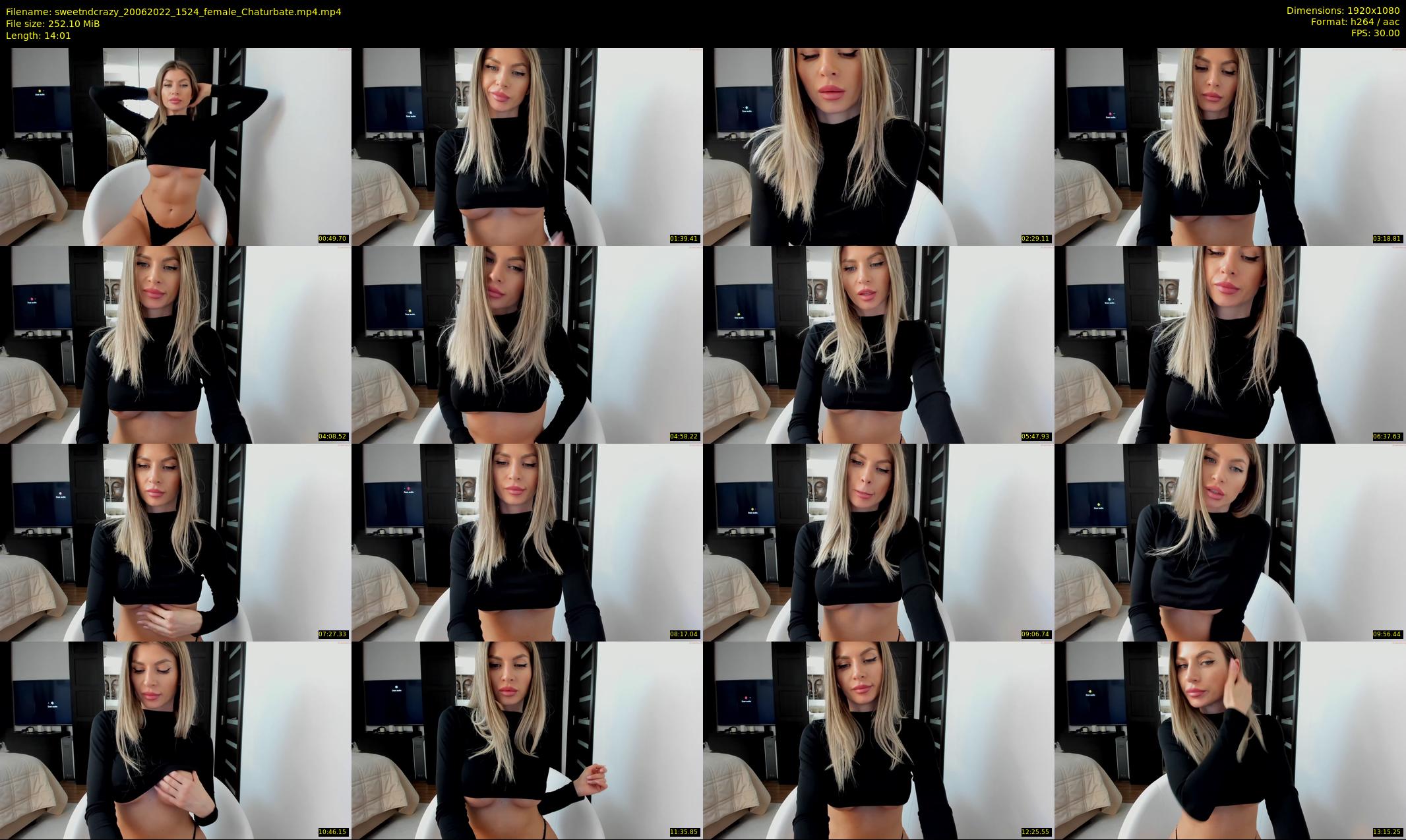 sweetndcrazy — 15 minute Chaturbate female cam show recording, 1080p, Jun 20, 2022