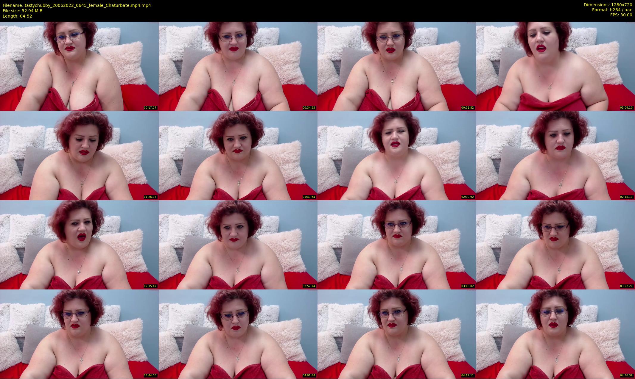 tastychubby — 5 minute Chaturbate female cam show recording, 720p, Jun 20, 2022