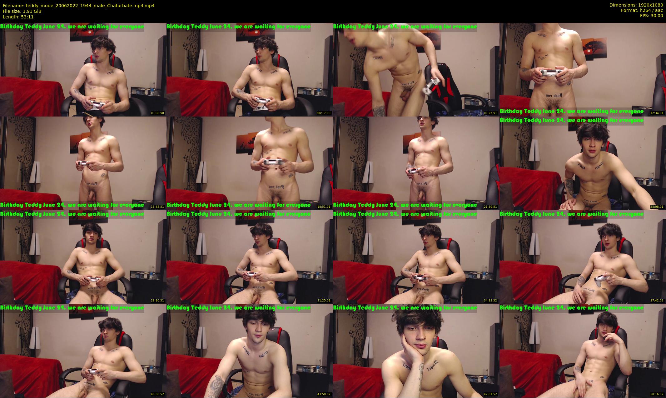 teddy_mode — 54 minute Chaturbate couple cam show recording, 1080p, Jun 20, 2022