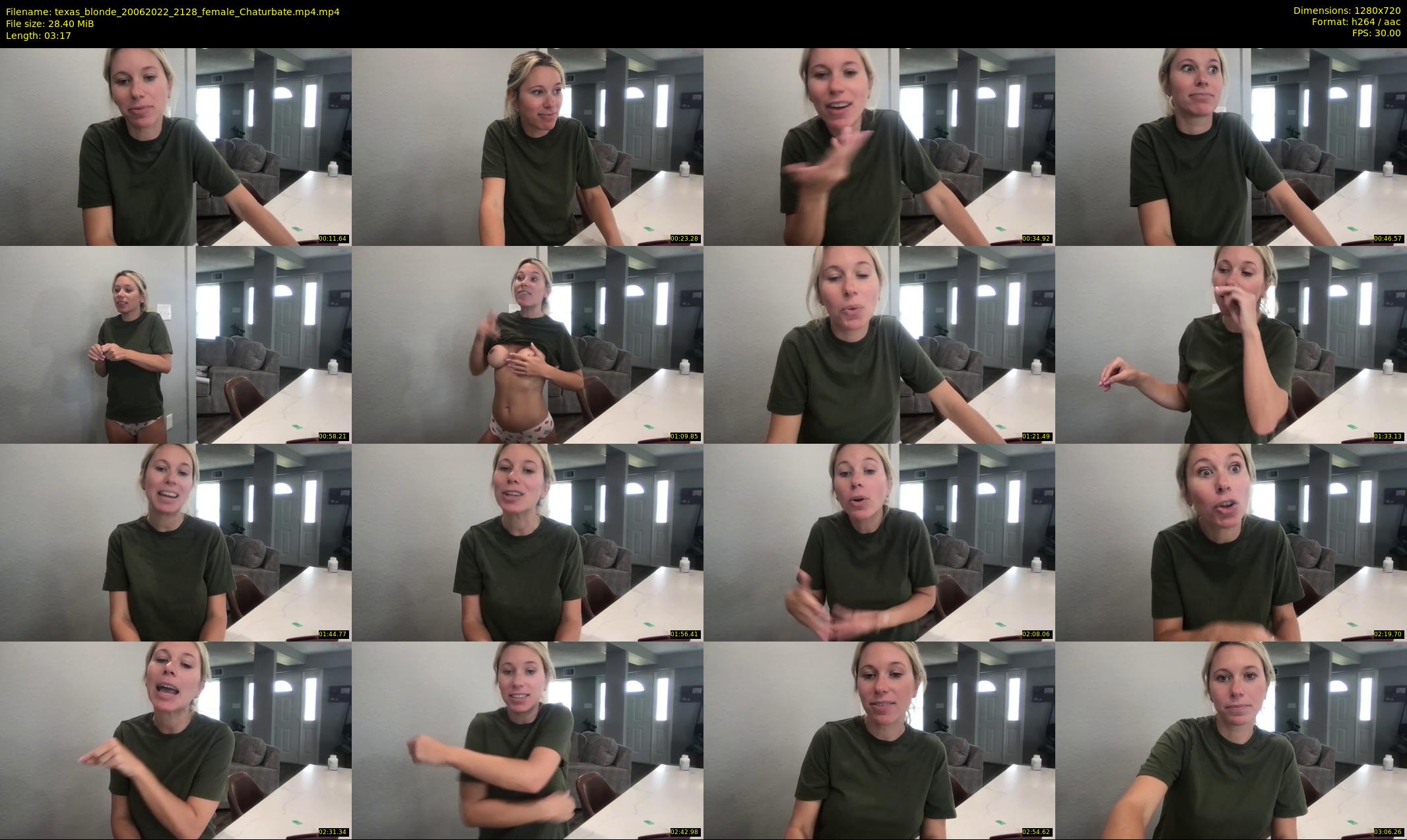 texas_blonde — 4 minute Chaturbate female cam show recording, 720p, Jun 20, 2022
