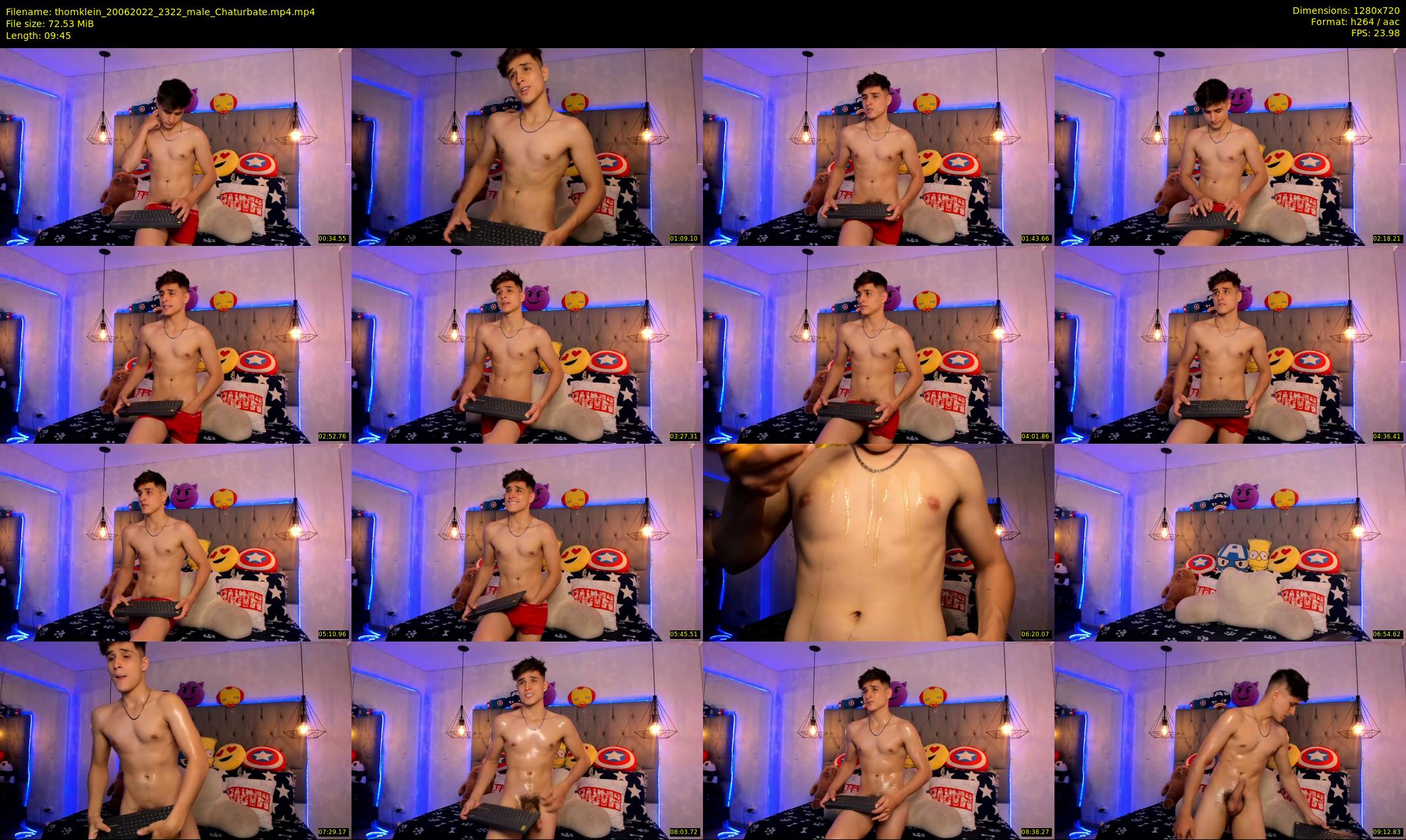 thomklein — 10 minute Chaturbate male cam show recording, 720p, Jun 20, 2022