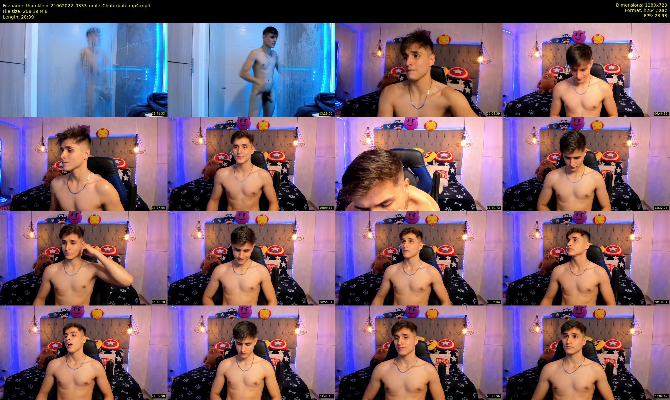 thomklein — 29 minute Chaturbate male cam show recording, 720p, Jun 21, 2022