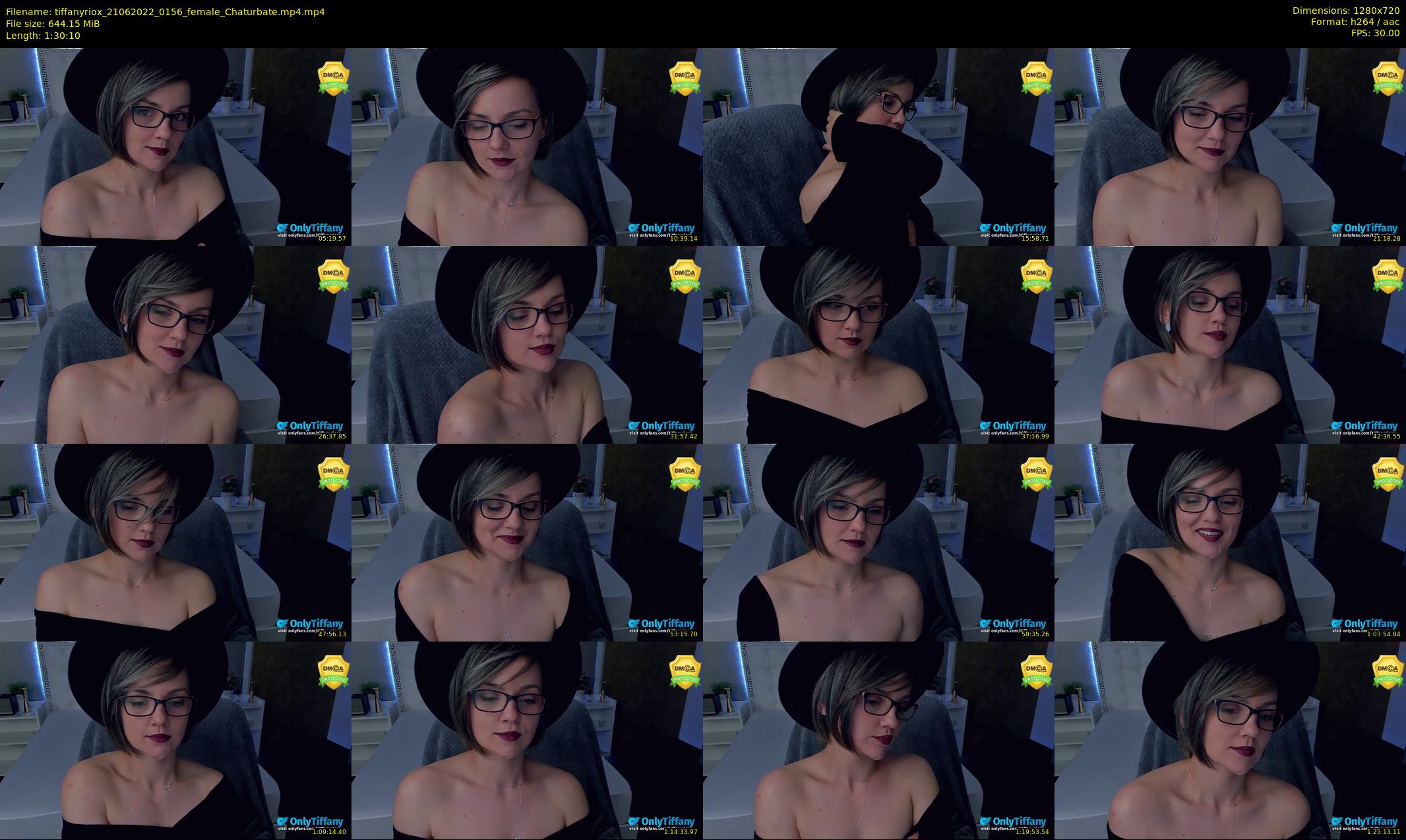 tiffanyriox — 91 minute Chaturbate female cam show recording, 720p, Jun 21, 2022