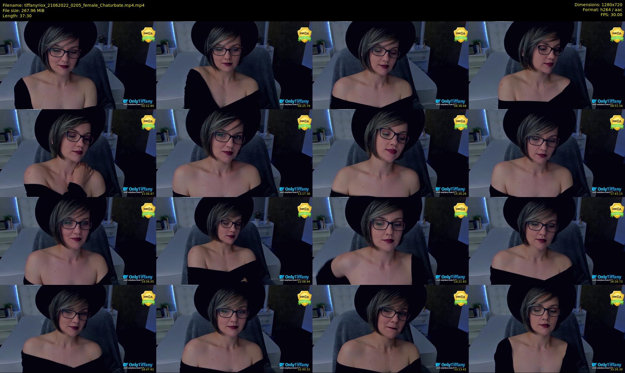tiffanyriox — 38 minute Chaturbate female cam show recording, 720p, Jun 21, 2022