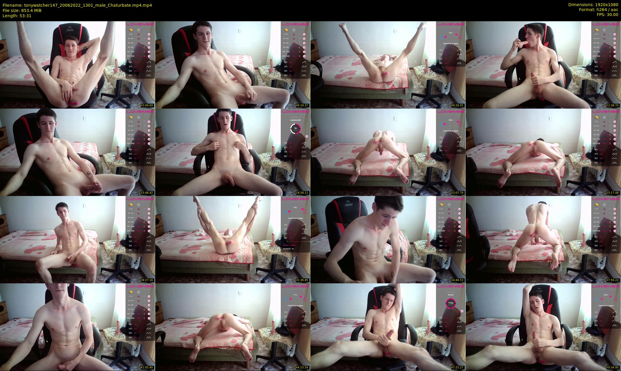 tonywatcher147 — 54 minute Chaturbate male cam show recording, 1080p, Jun 20, 2022