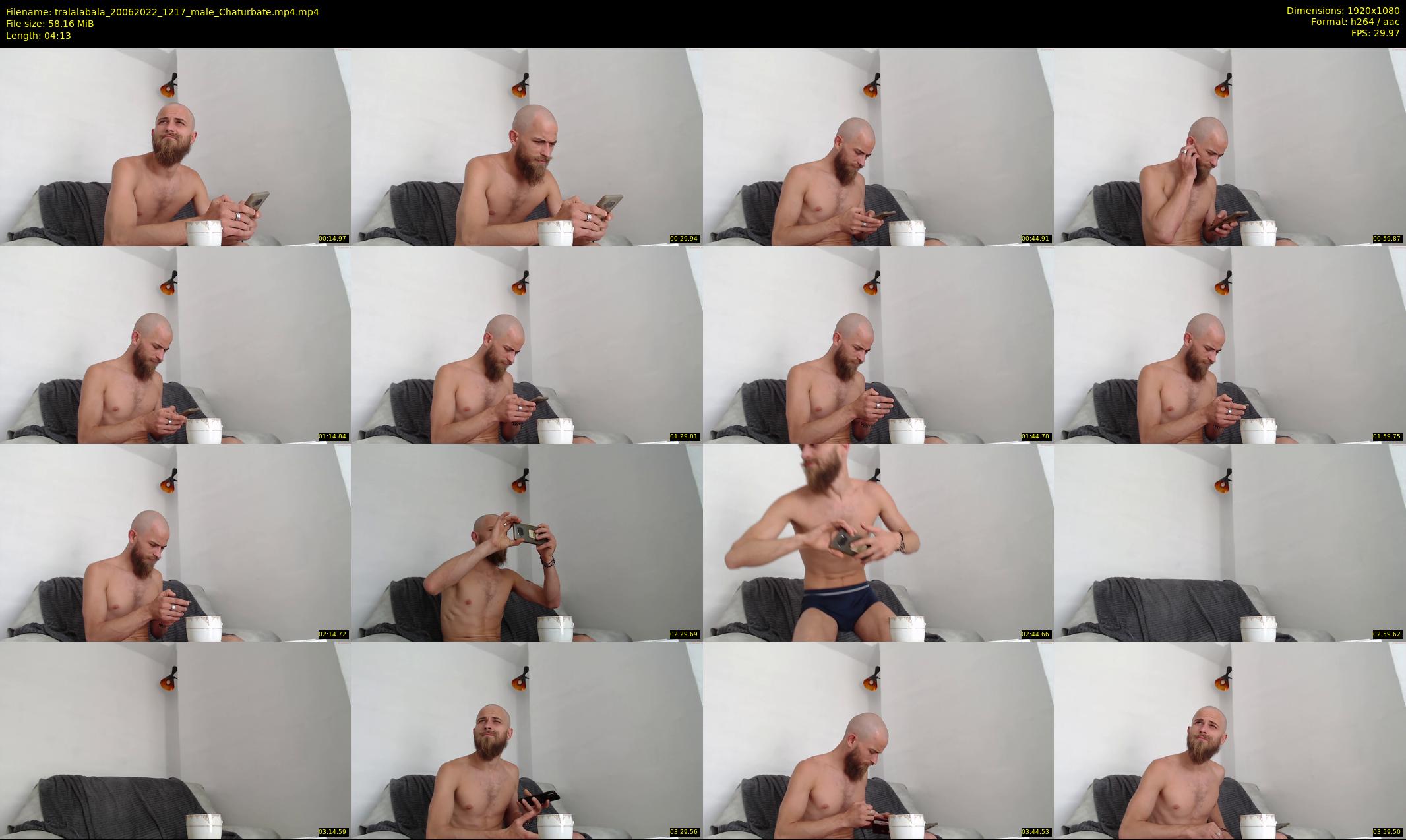 tralalabala — 5 minute Chaturbate male cam show recording, 1080p, Jun 20, 2022