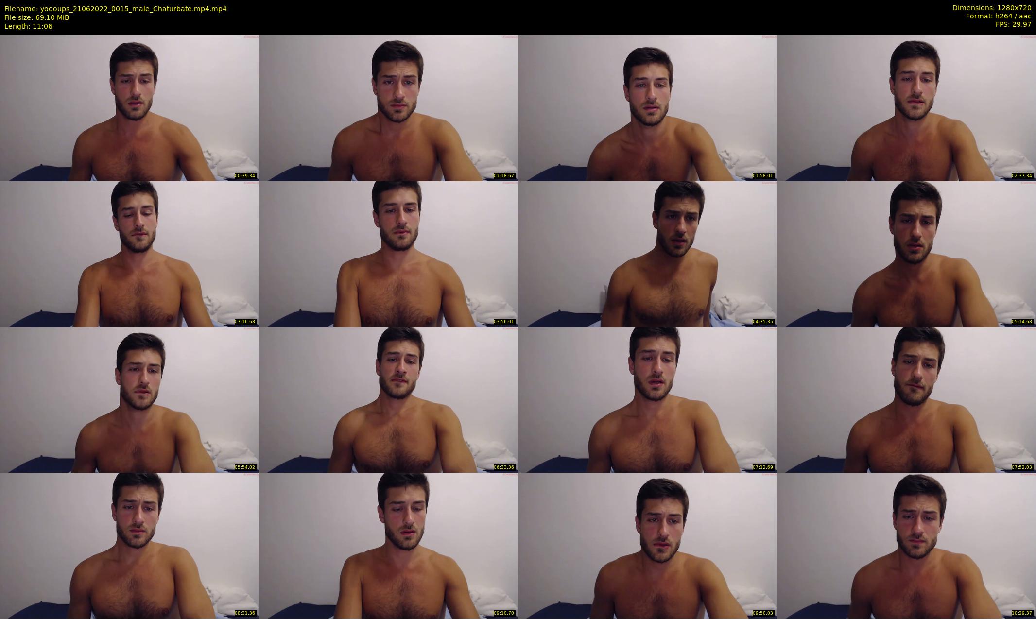 yoooups — 12 minute Chaturbate male cam show recording, 720p, Jun 21, 2022