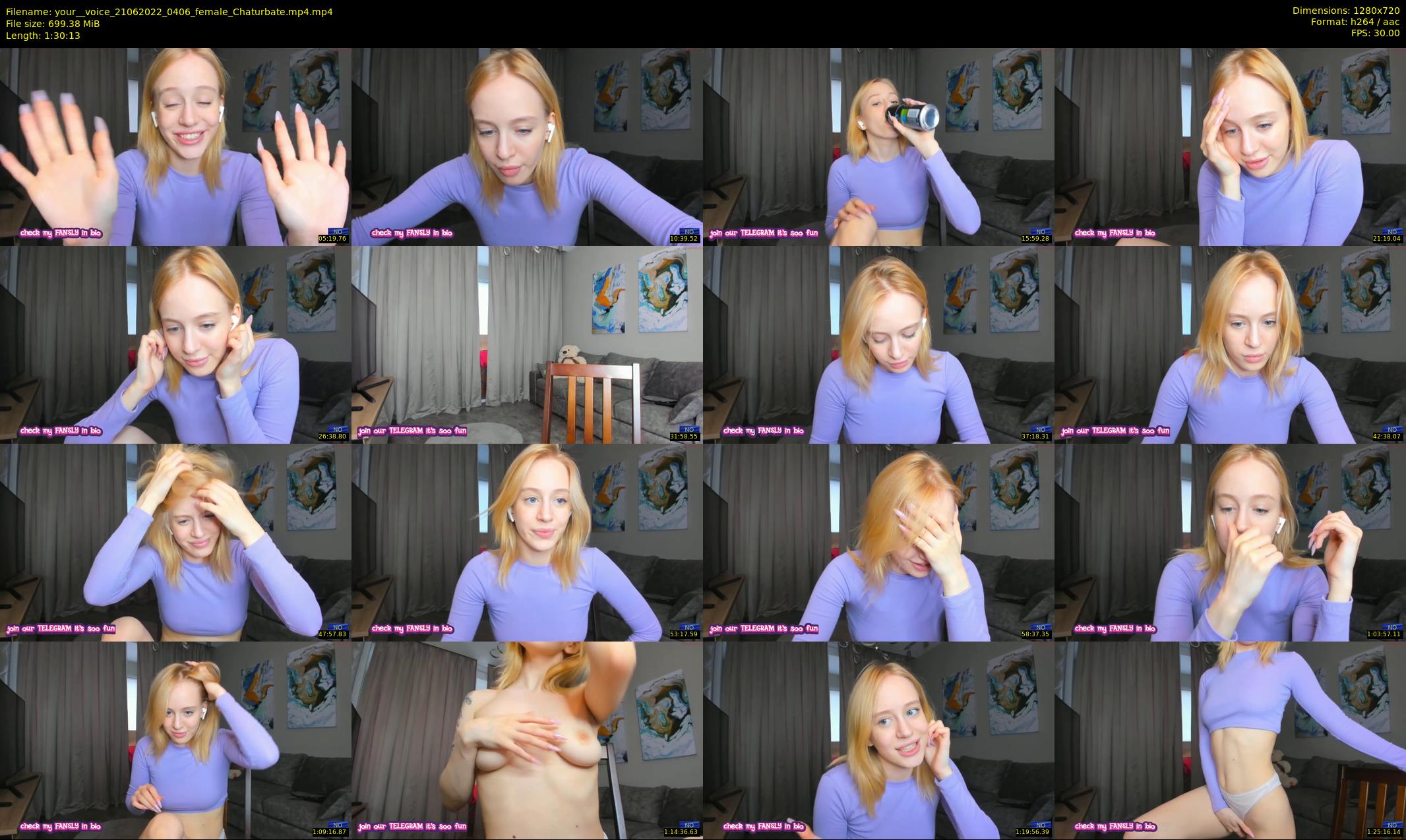 your__voice — 91 minute Chaturbate female cam show recording, 720p, Jun 21, 2022