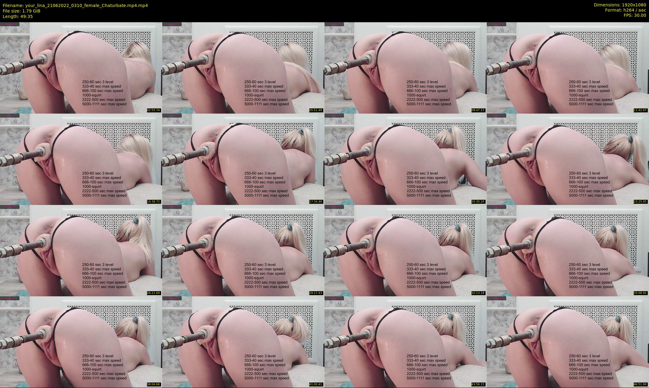 your_lina — 50 minute Chaturbate female cam show recording, 1080p, Jun 21, 2022