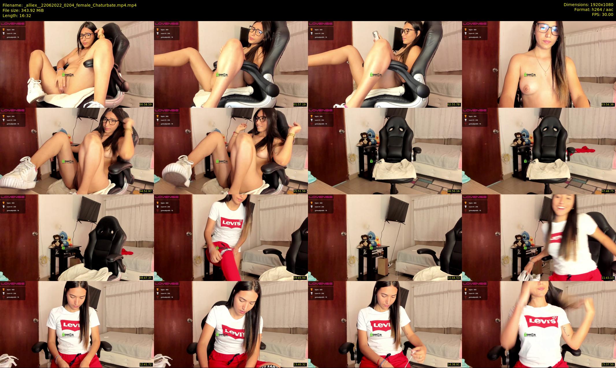 _alliex_ — 17 minute Chaturbate female cam show recording, 1080p, Jun 22, 2022