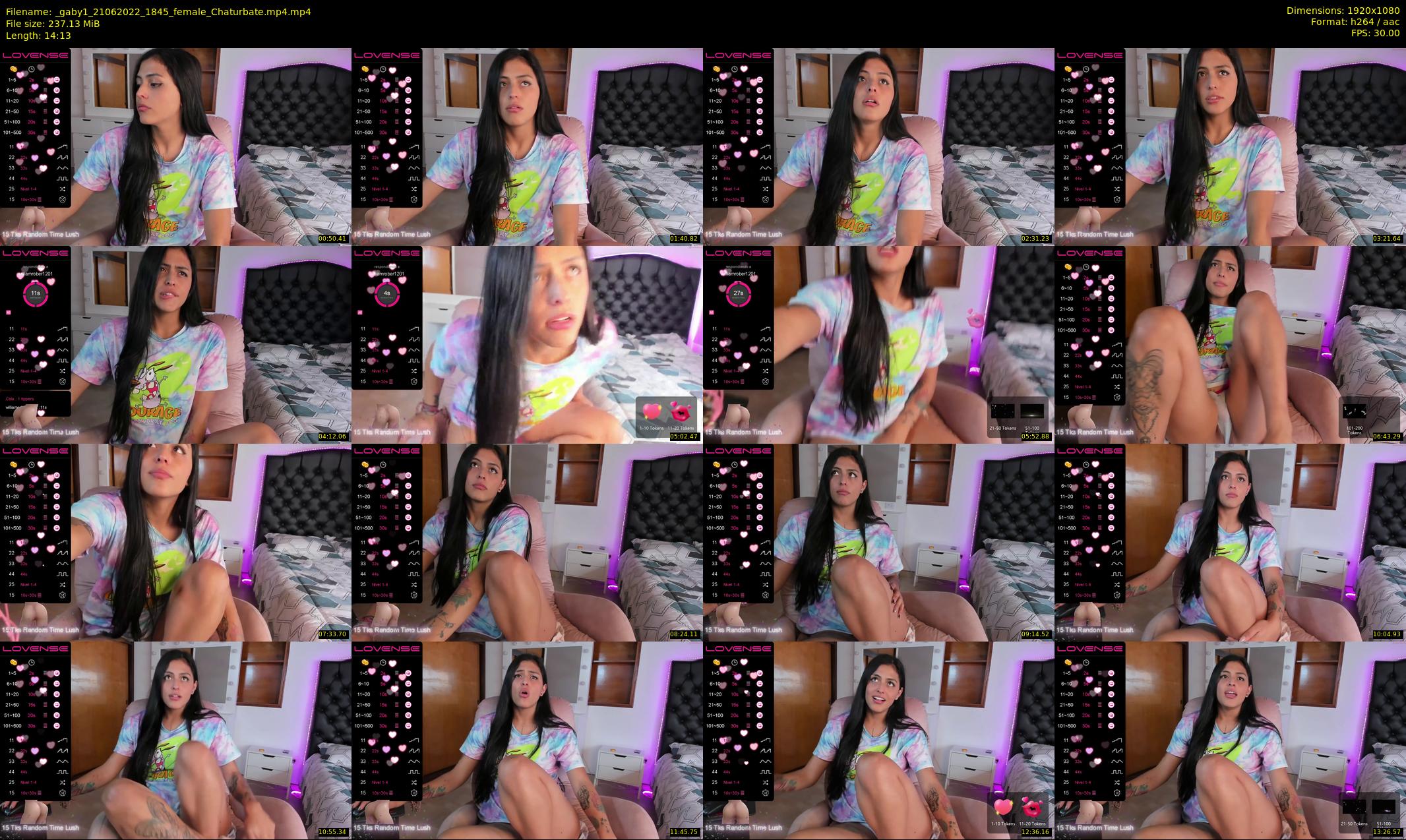 _gaby1 — 15 minute Chaturbate female cam show recording, 1080p, Jun 21, 2022