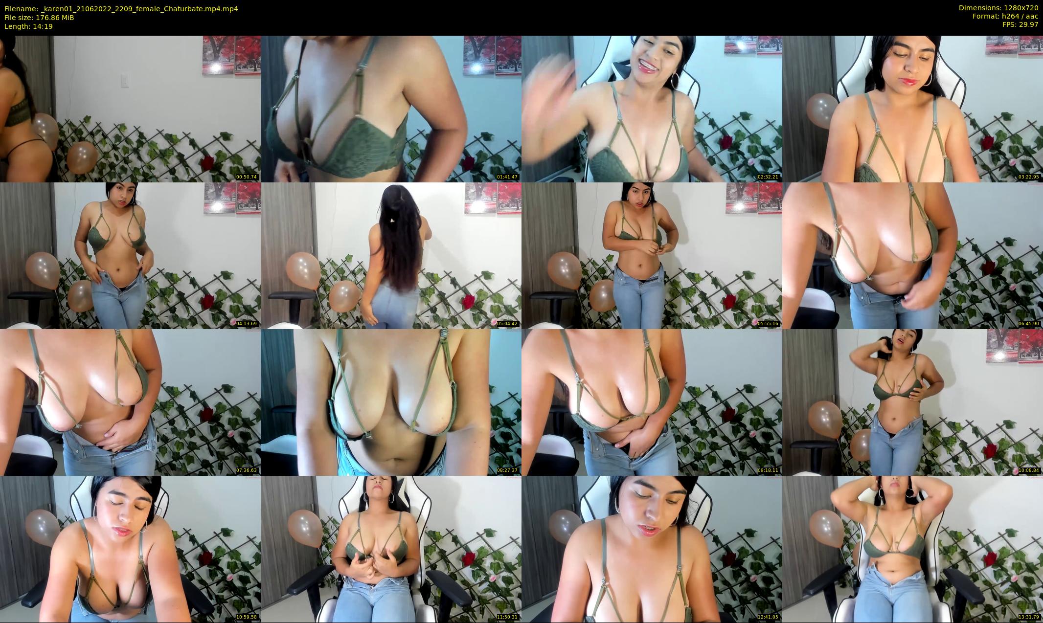 _karen01 — 15 minute Chaturbate female cam show recording, 720p, Jun 21, 2022