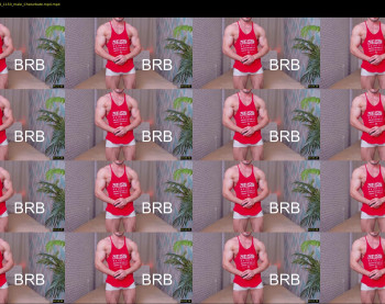 adam_muscle_ — 7 minute Chaturbate male cam show recording, 1080p, Jun 21, 2022
