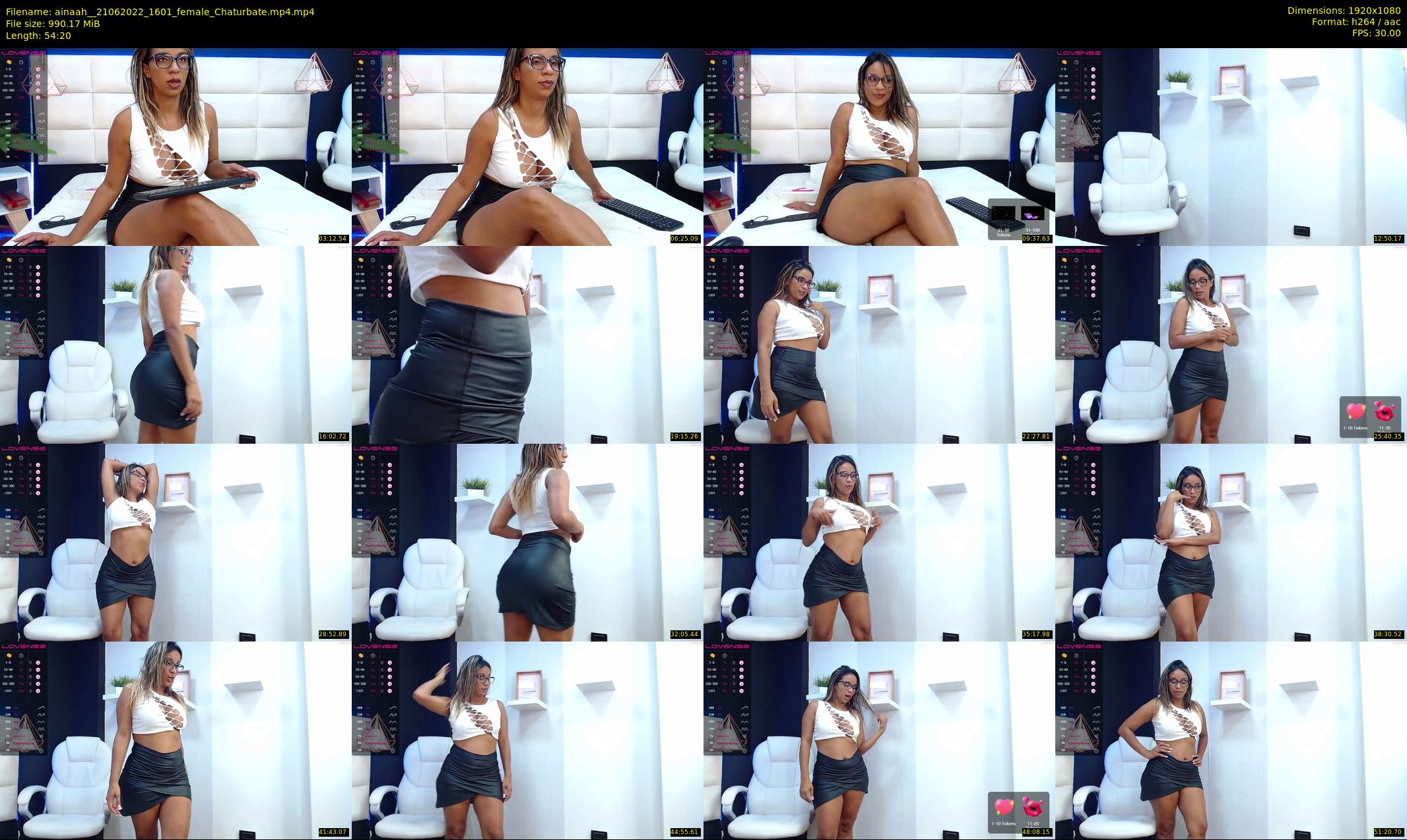 ainaah_ — 55 minute Chaturbate female cam show recording, 1080p, Jun 21, 2022