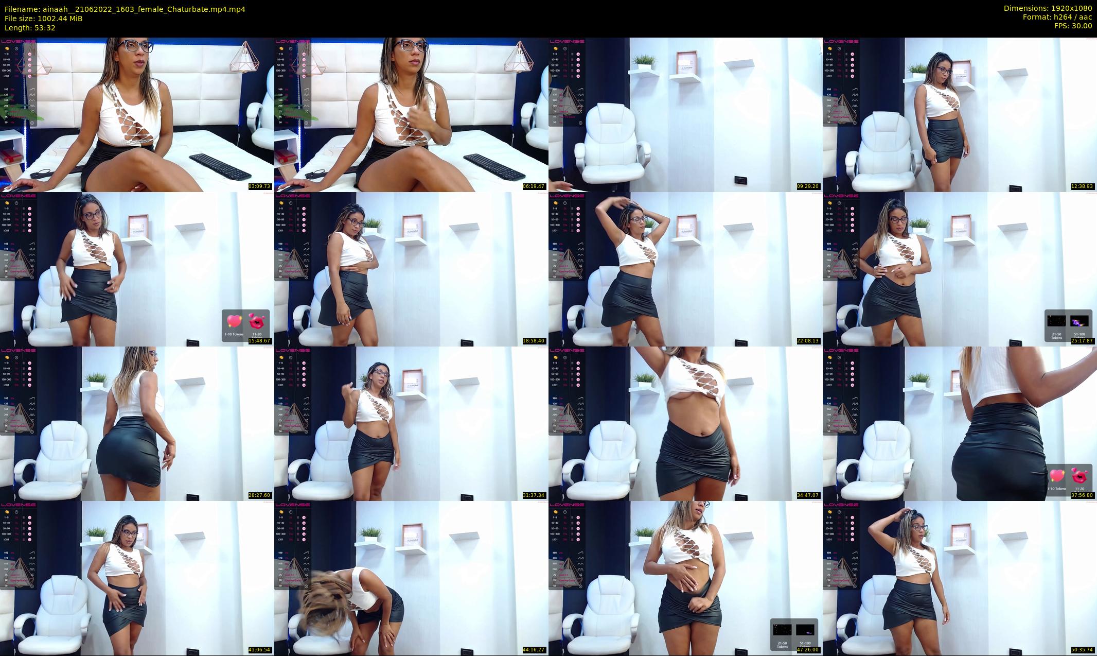 ainaah_ — 54 minute Chaturbate female cam show recording, 1080p, Jun 21, 2022