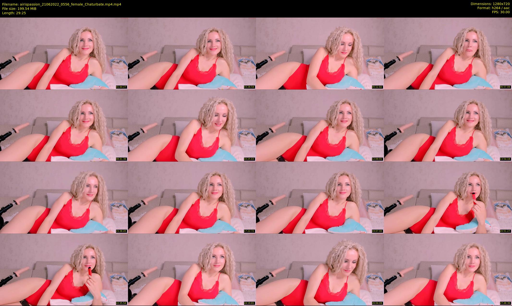 airispassion — 30 minute Chaturbate female cam show recording, 720p, Jun 21, 2022