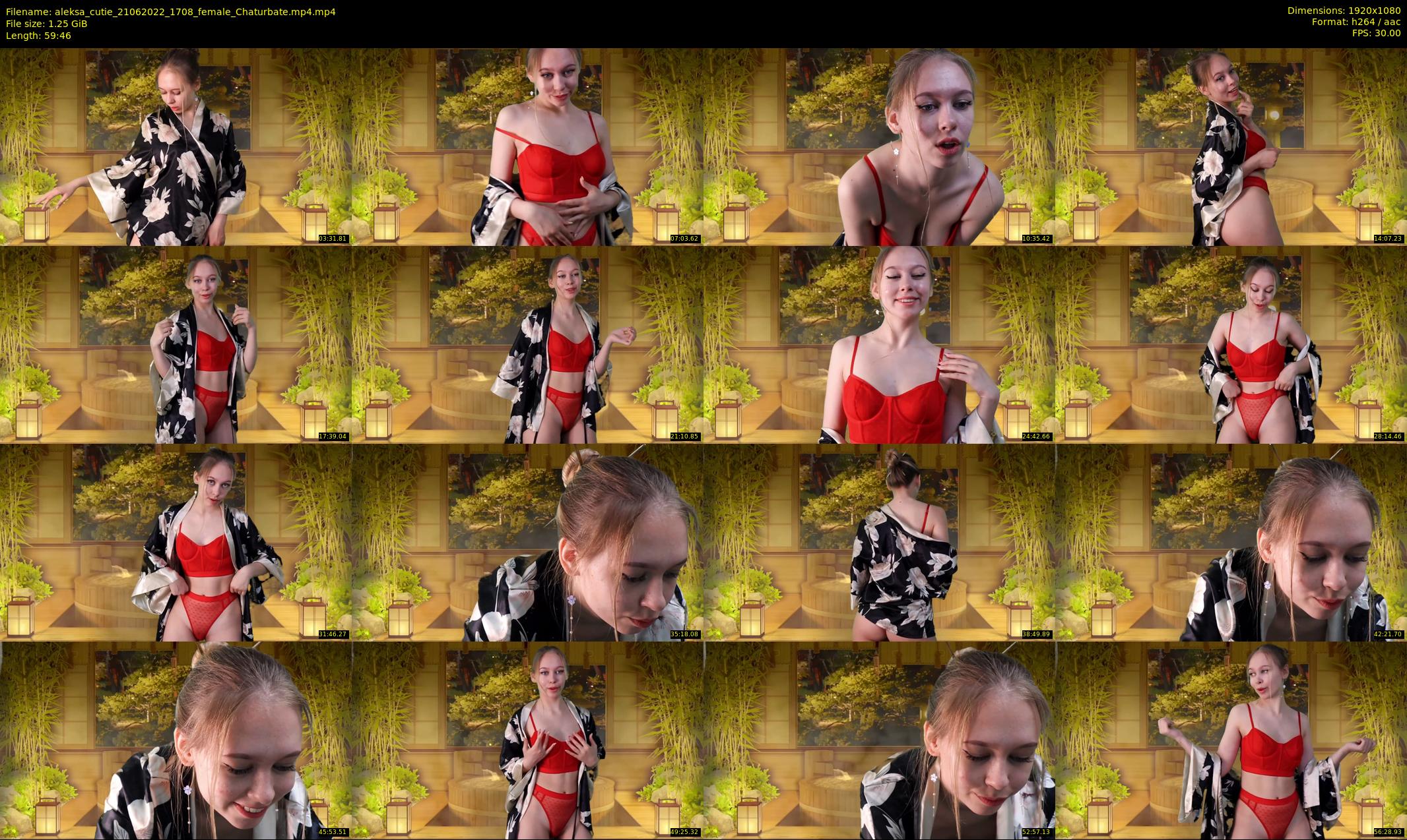 aleksa_cutie — 60 minute Chaturbate female cam show recording, 1080p, Jun 21, 2022