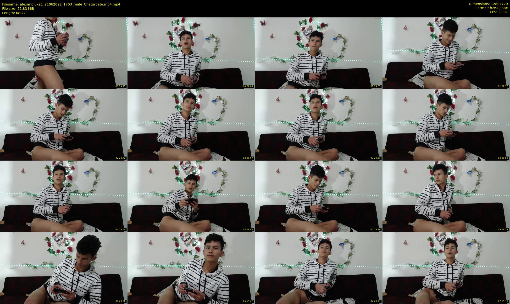 alexandluke1 — 9 minute Chaturbate male cam show recording, 720p, Jun 21, 2022