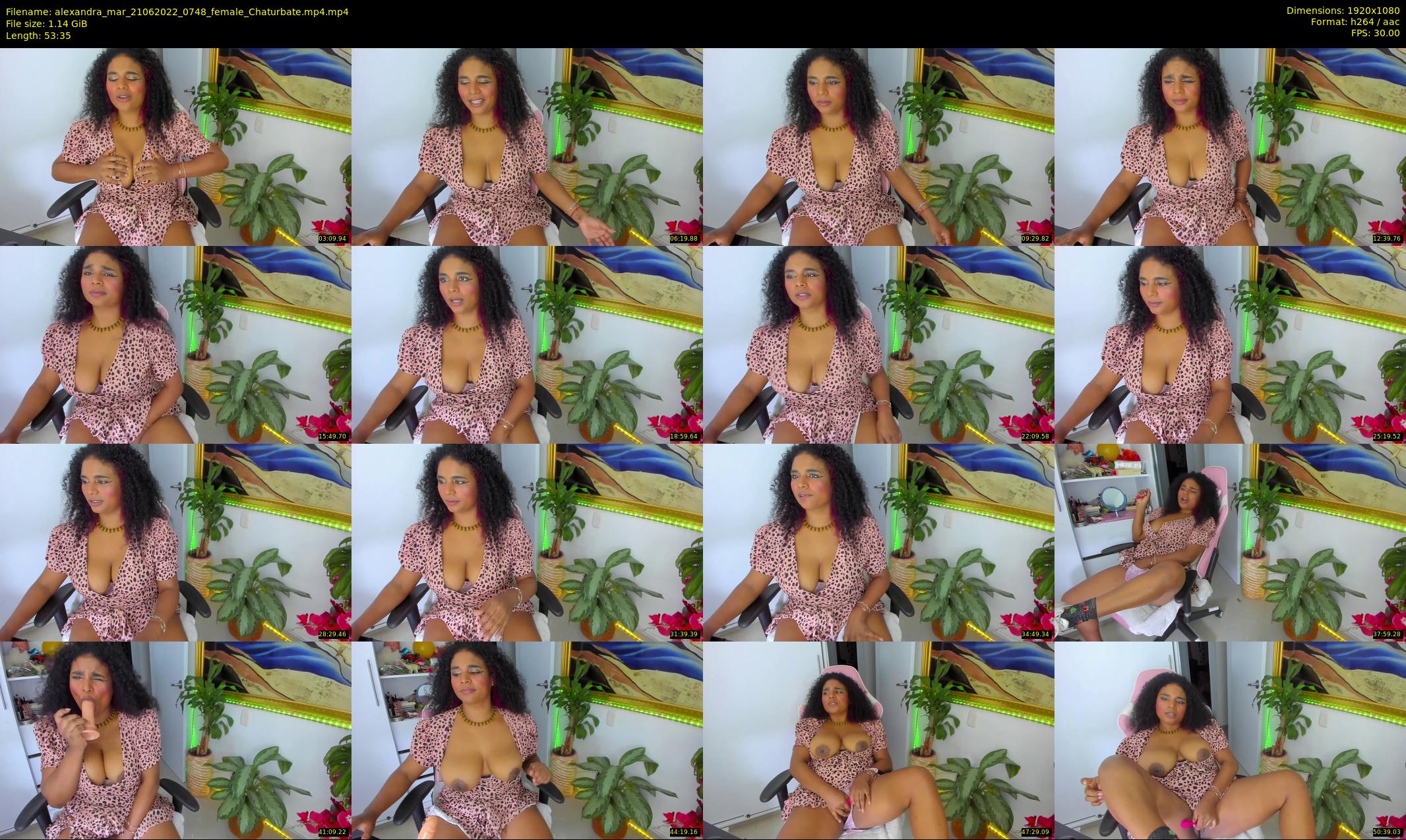 alexandra_mar — 54 minute Chaturbate female cam show recording, 1080p, Jun 21, 2022