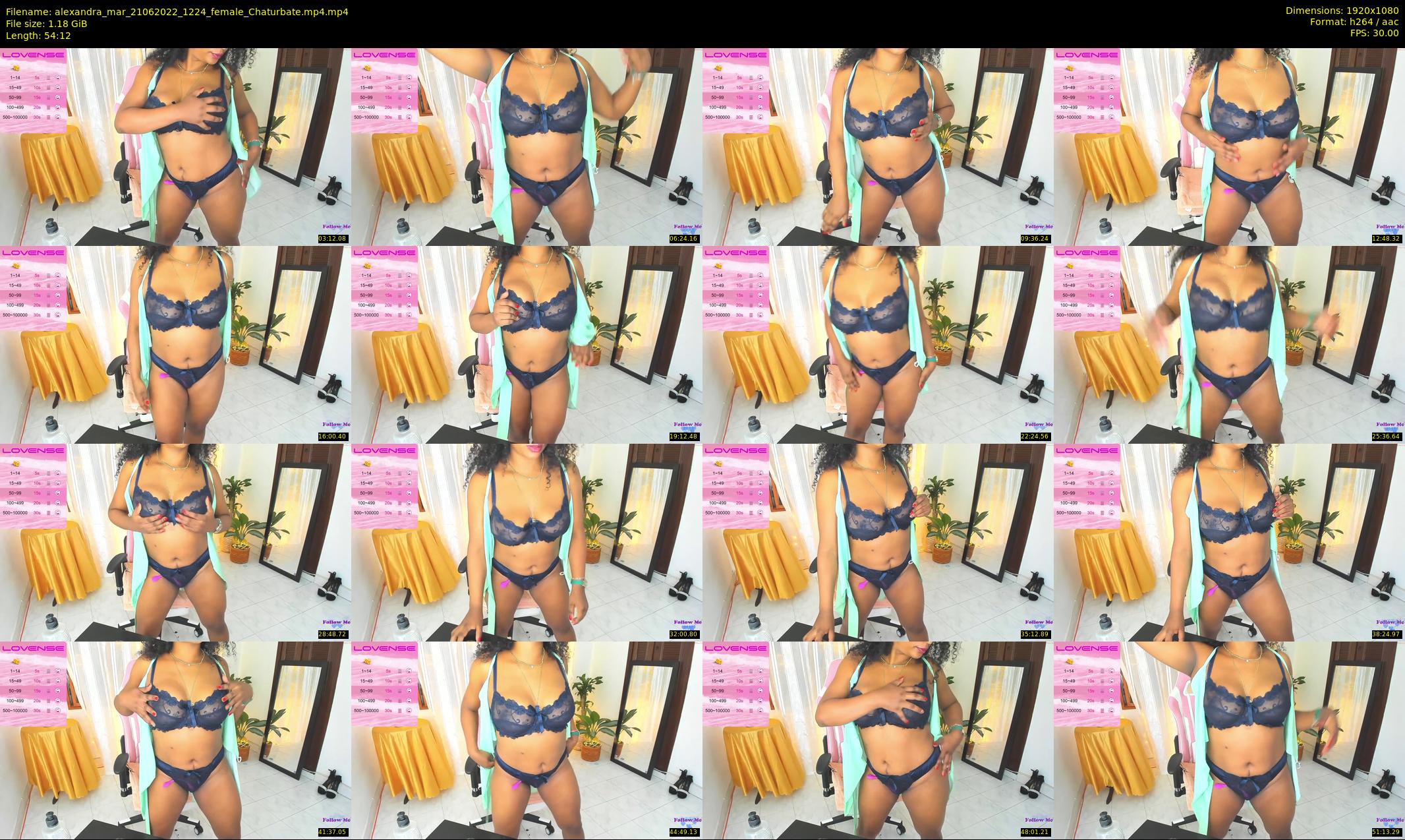 alexandra_mar — 55 minute Chaturbate female cam show recording, 1080p, Jun 21, 2022