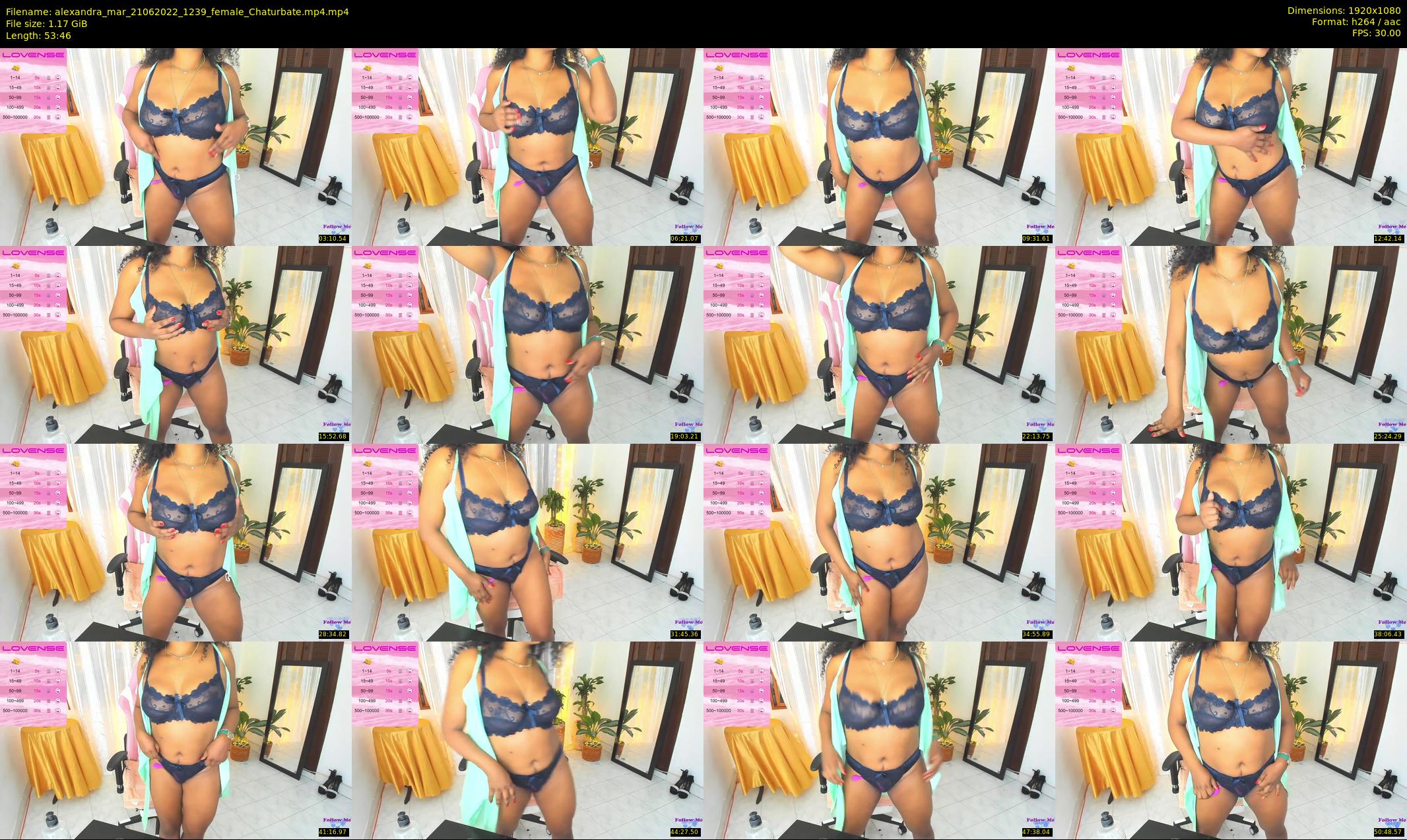 alexandra_mar — 54 minute Chaturbate female cam show recording, 1080p, Jun 21, 2022