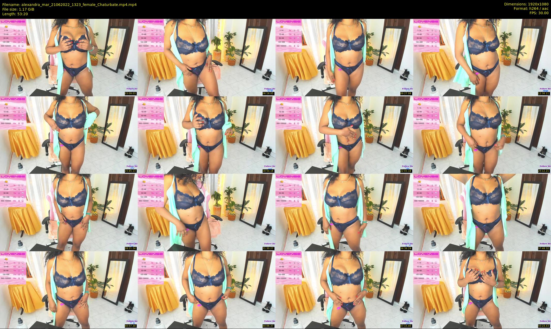 alexandra_mar — 54 minute Chaturbate female cam show recording, 1080p, Jun 21, 2022