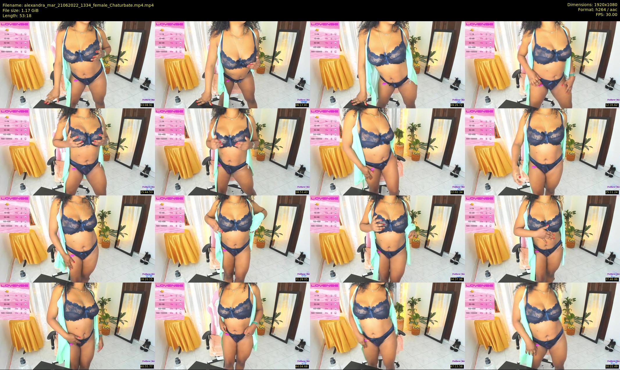 alexandra_mar — 54 minute Chaturbate female cam show recording, 1080p, Jun 21, 2022