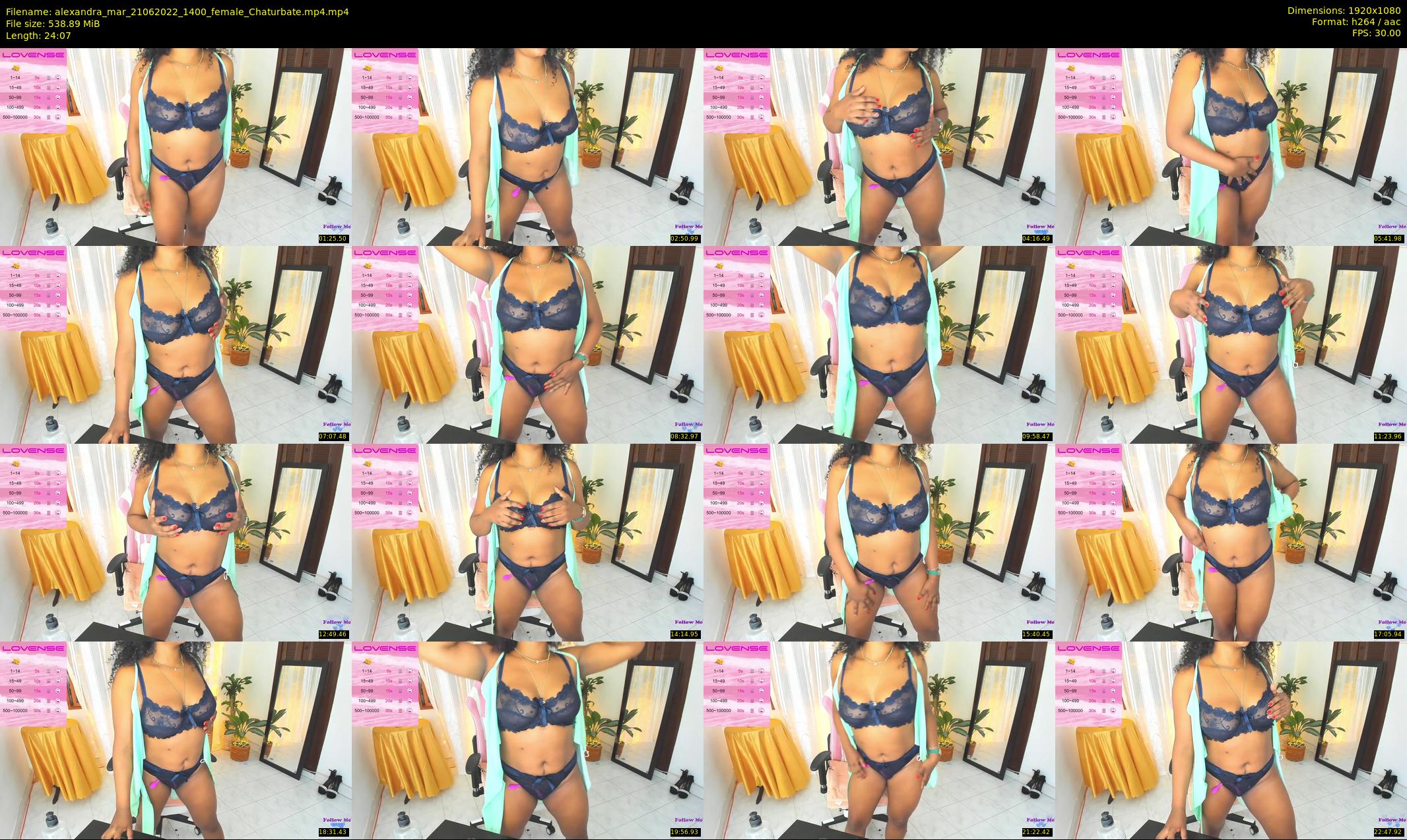 alexandra_mar — 25 minute Chaturbate female cam show recording, 1080p, Jun 21, 2022