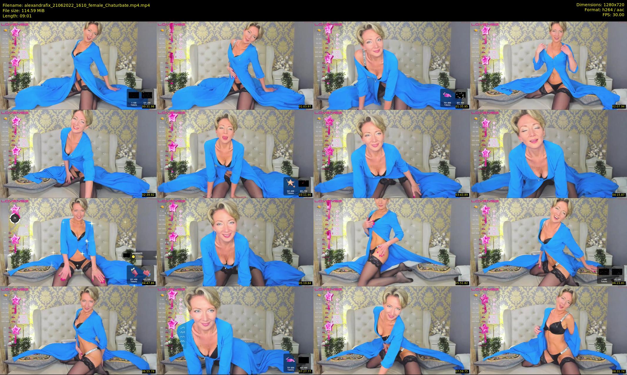alexandrafix — 10 minute Chaturbate female cam show recording, 720p, Jun 21, 2022