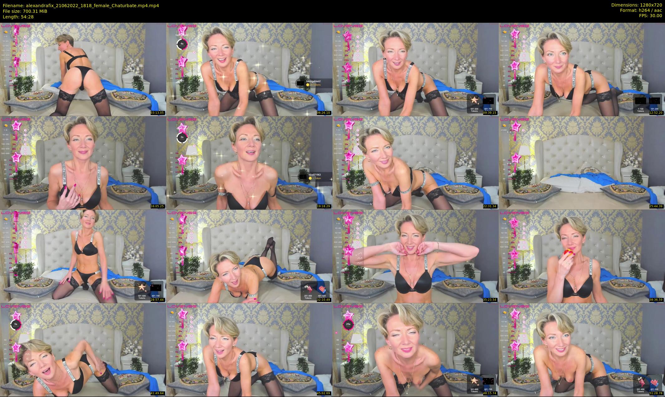 alexandrafix — 55 minute Chaturbate female cam show recording, 720p, Jun 21, 2022