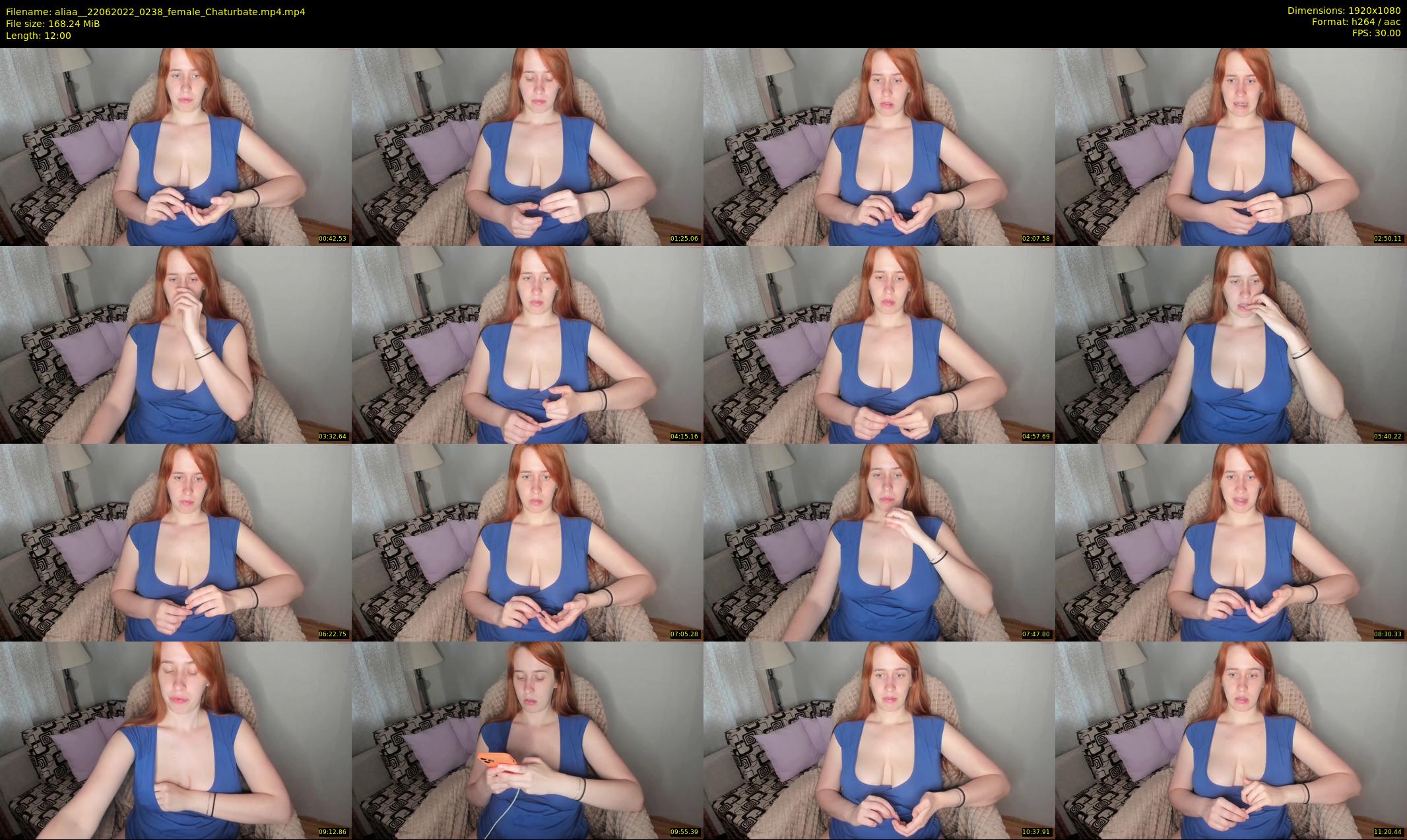 aliaa_ — 12 minute Chaturbate female cam show recording, 1080p, Jun 22, 2022