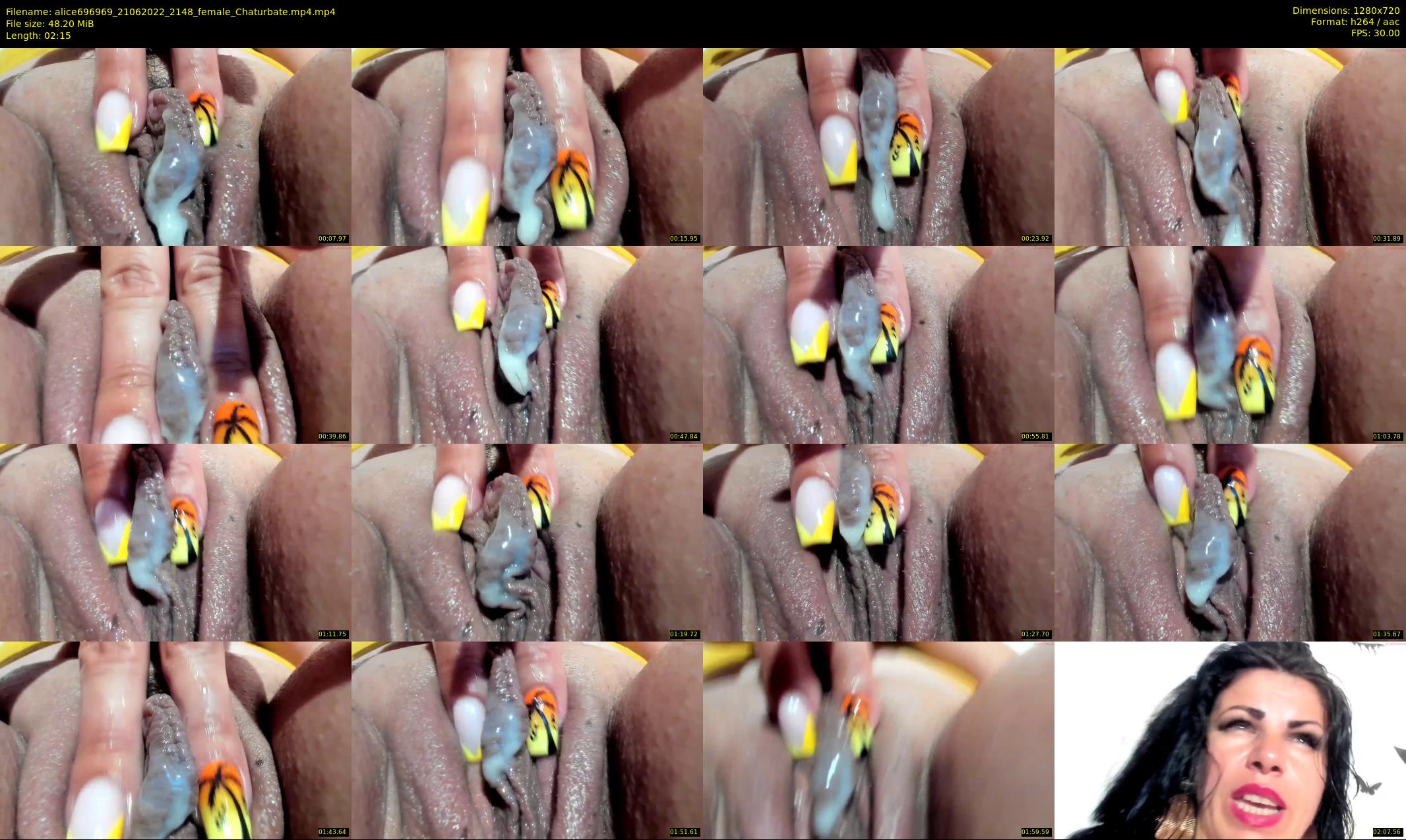 alice696969 — 3 minute Chaturbate female cam show recording, 720p, Jun 21, 2022