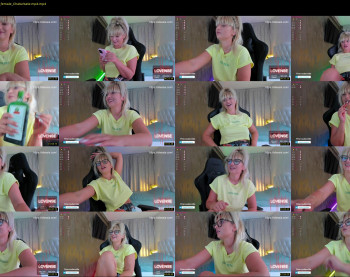 aliessia — 55 minute Chaturbate female cam show recording, 1080p, Jun 21, 2022