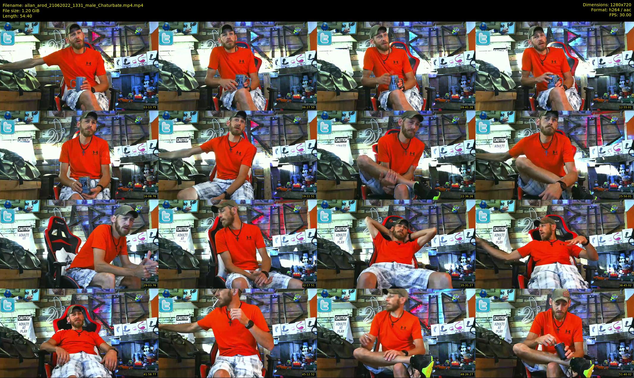 allan_arod — 55 minute Chaturbate male cam show recording, 720p, Jun 21, 2022