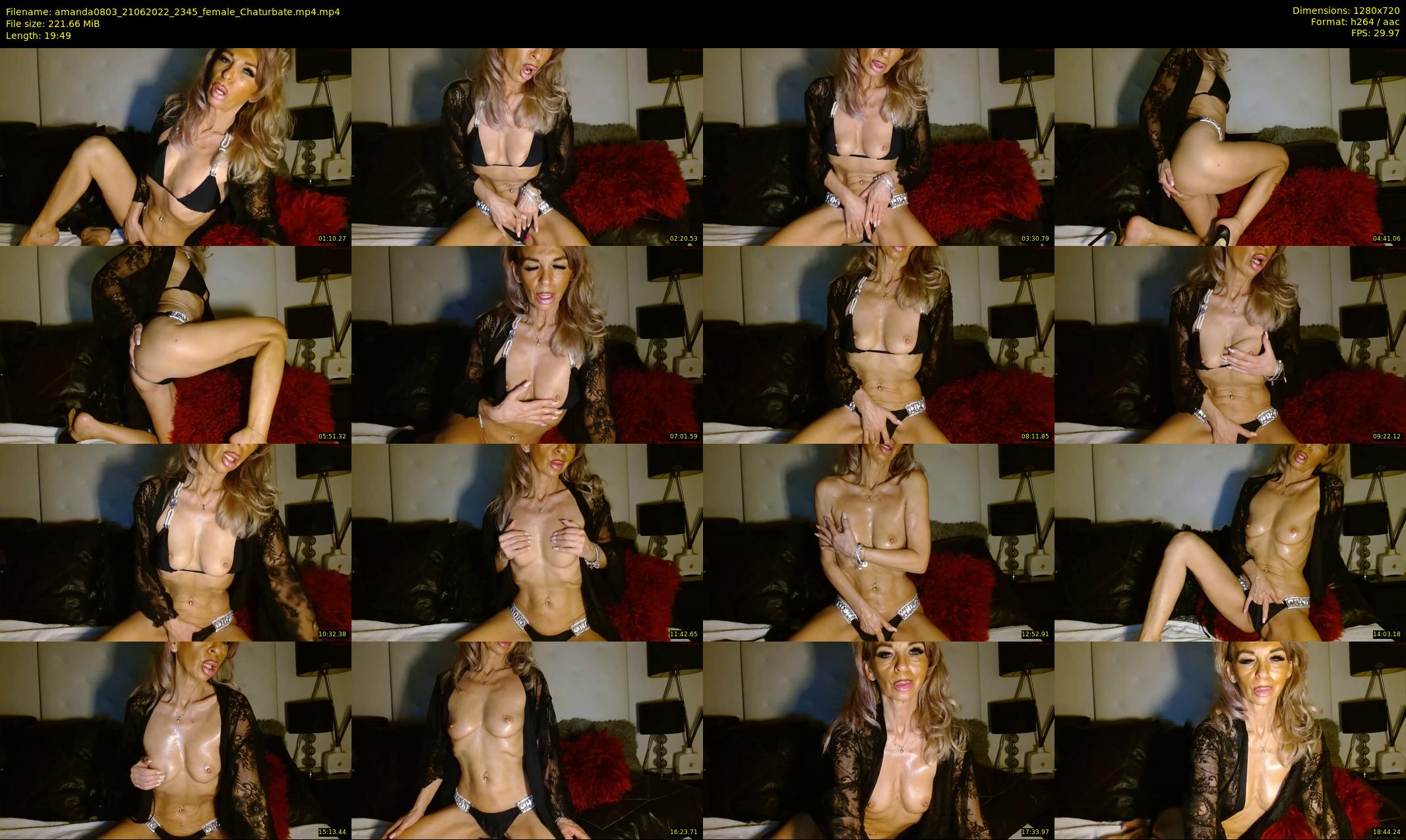 amanda0803 — 20 minute Chaturbate female cam show recording, 720p, Jun 21, 2022