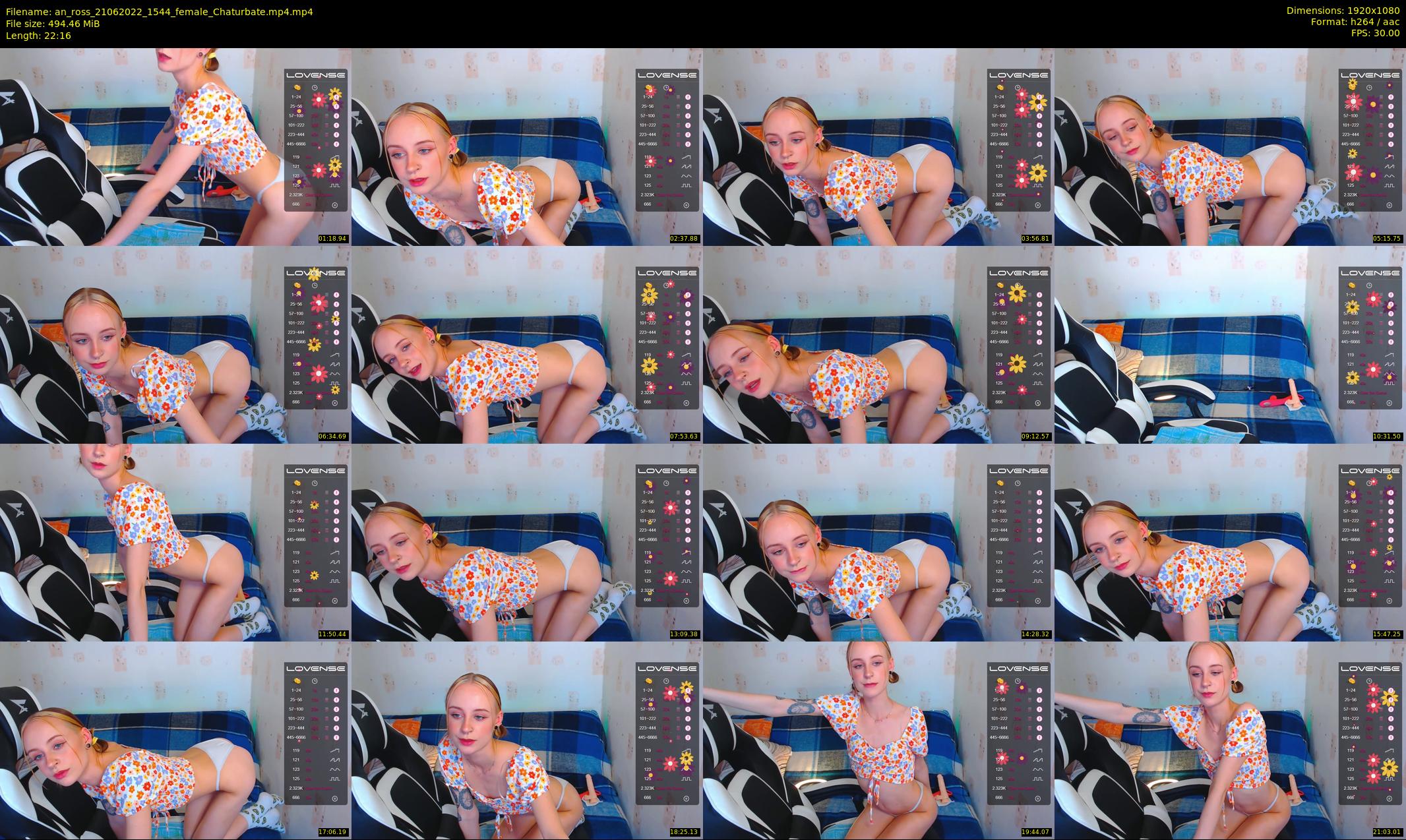 an_ross — 23 minute Chaturbate female cam show recording, 1080p, Jun 21, 2022