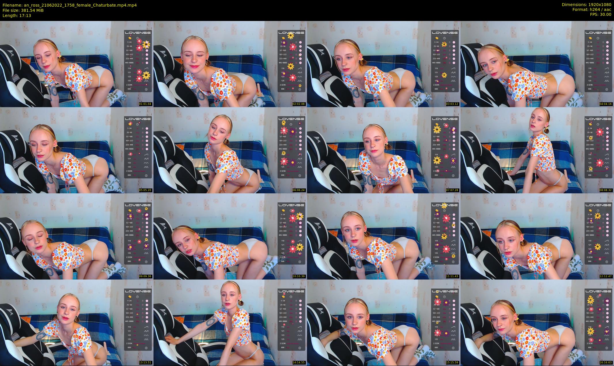 an_ross — 18 minute Chaturbate female cam show recording, 1080p, Jun 21, 2022