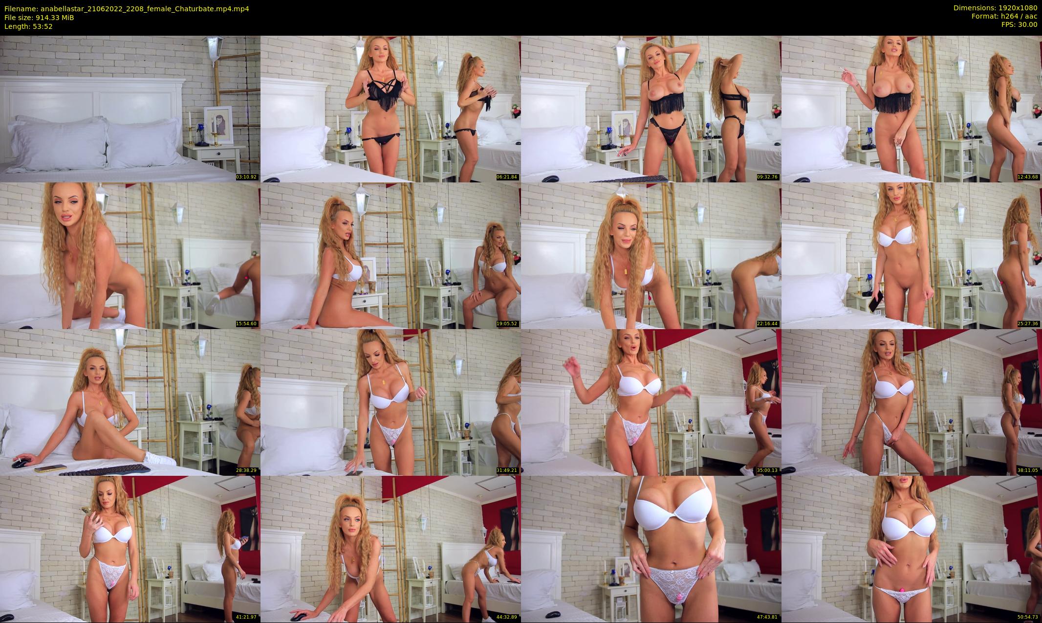 anabellastar — 54 minute Chaturbate female cam show recording, 1080p, Jun 21, 2022