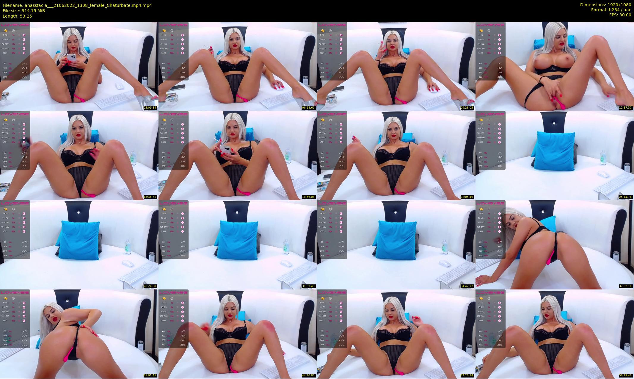 anasstacia__ — 54 minute Chaturbate female cam show recording, 1080p, Jun 21, 2022