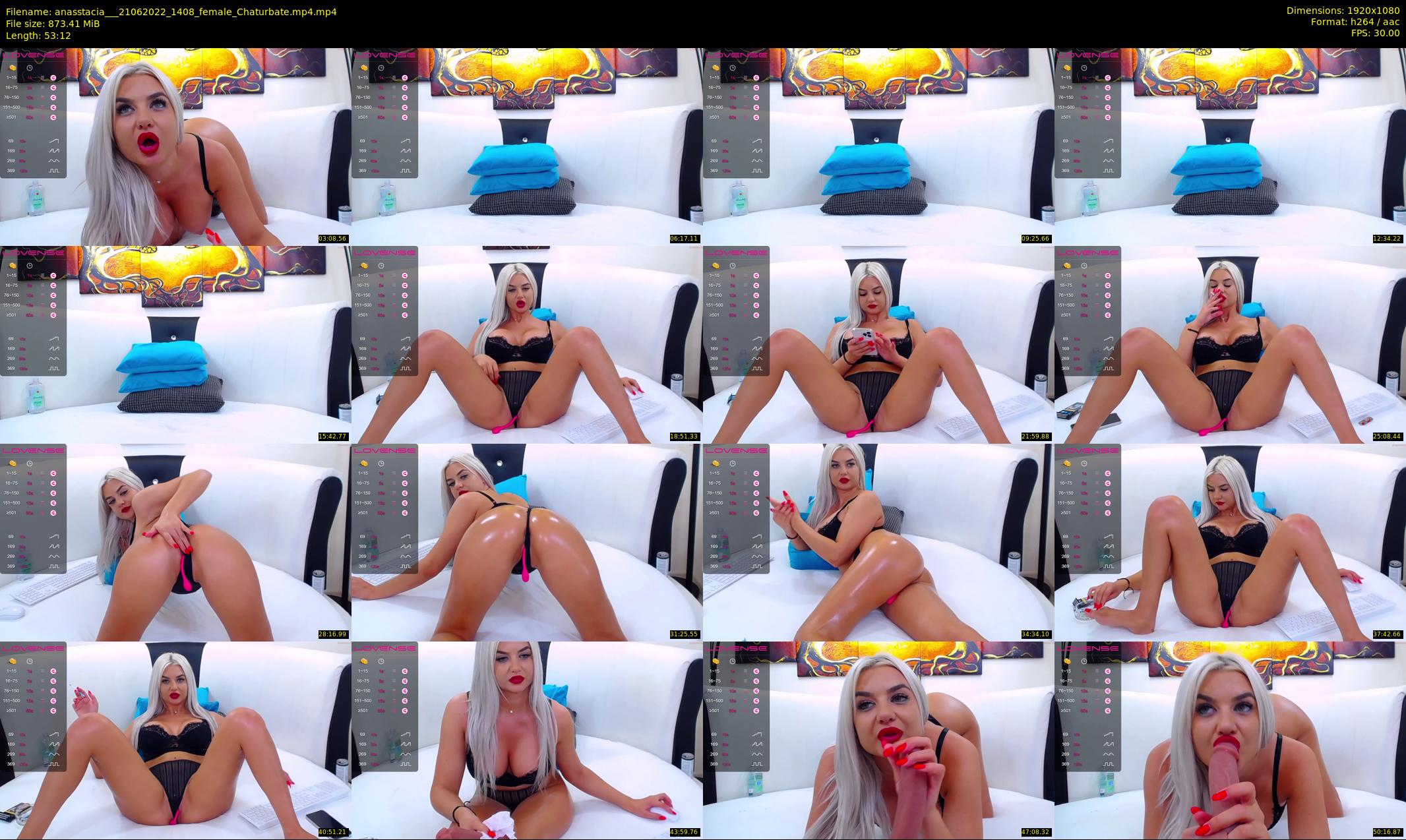 anasstacia__ — 54 minute Chaturbate female cam show recording, 1080p, Jun 21, 2022
