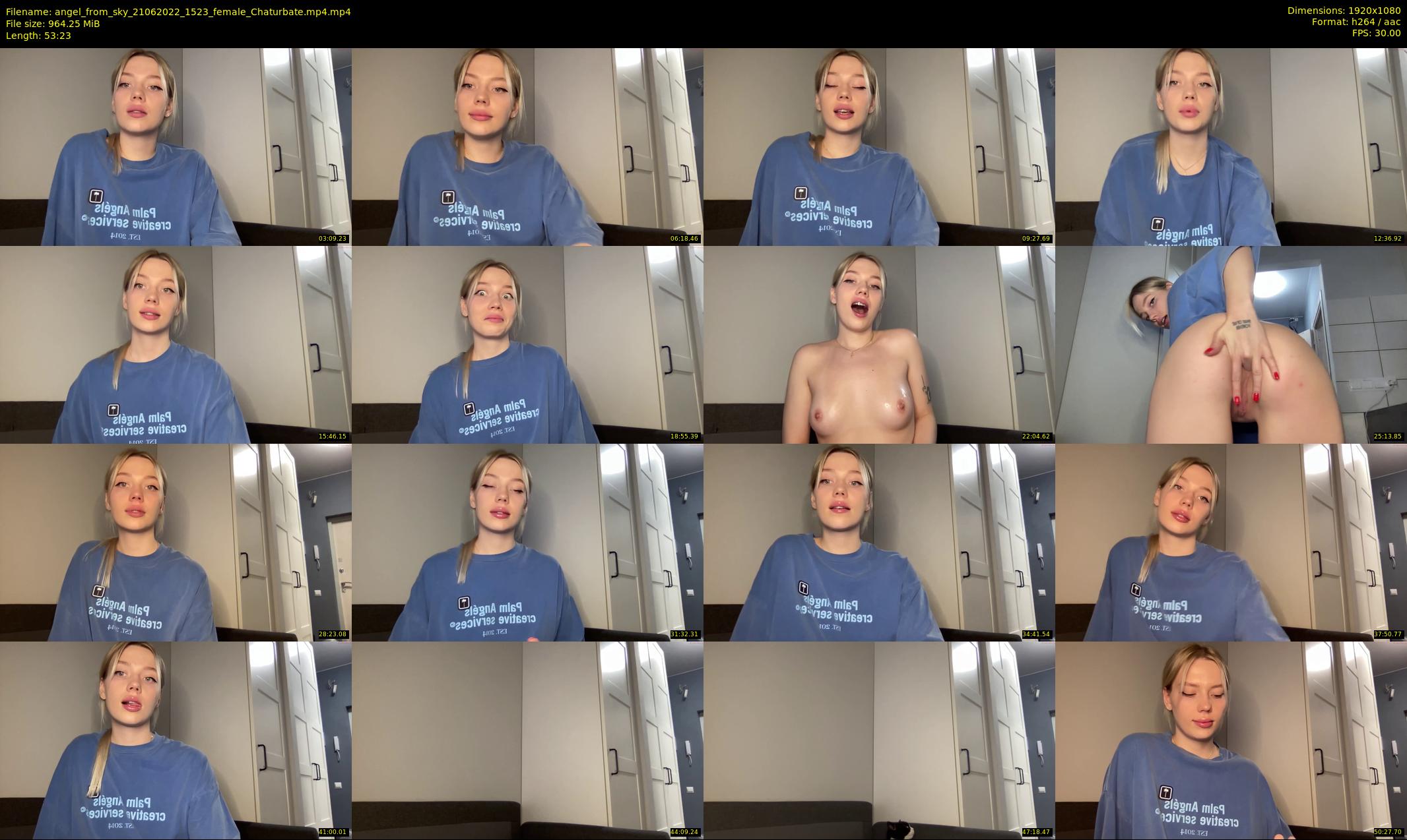 angel_from_sky — 54 minute Chaturbate female cam show recording, 1080p, Jun 21, 2022