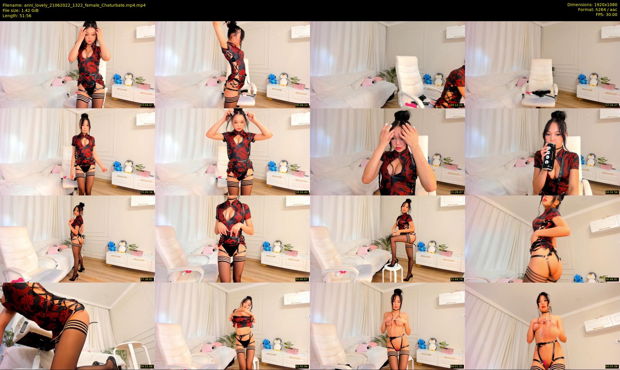 anni_lovely — 52 minute Chaturbate female cam show recording, 1080p, Jun 21, 2022