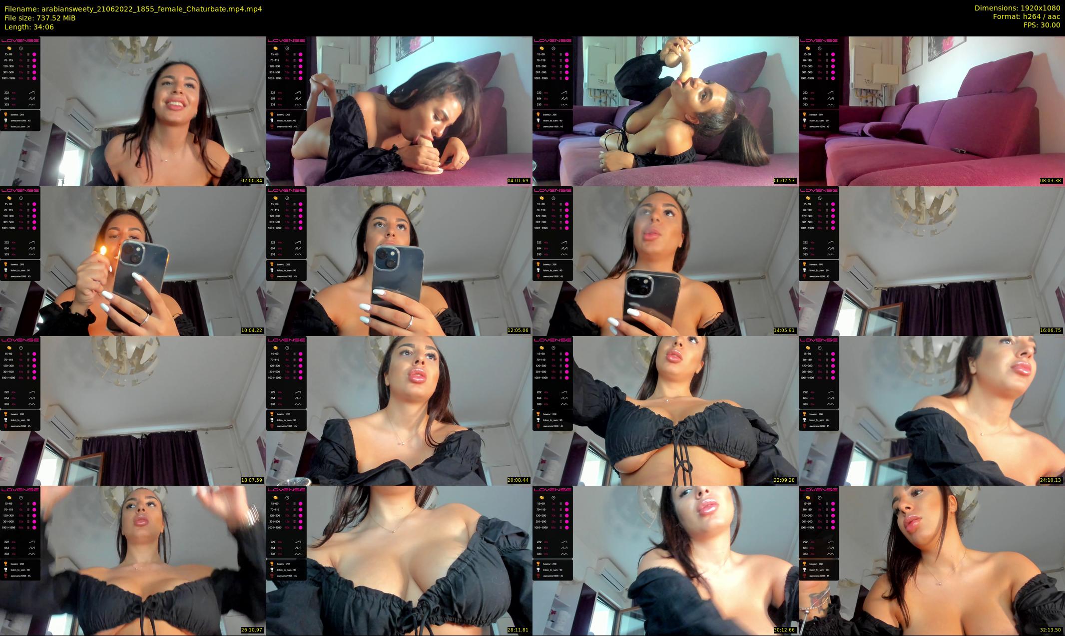 arabiansweety — 35 minute Chaturbate female cam show recording, 1080p, Jun 21, 2022
