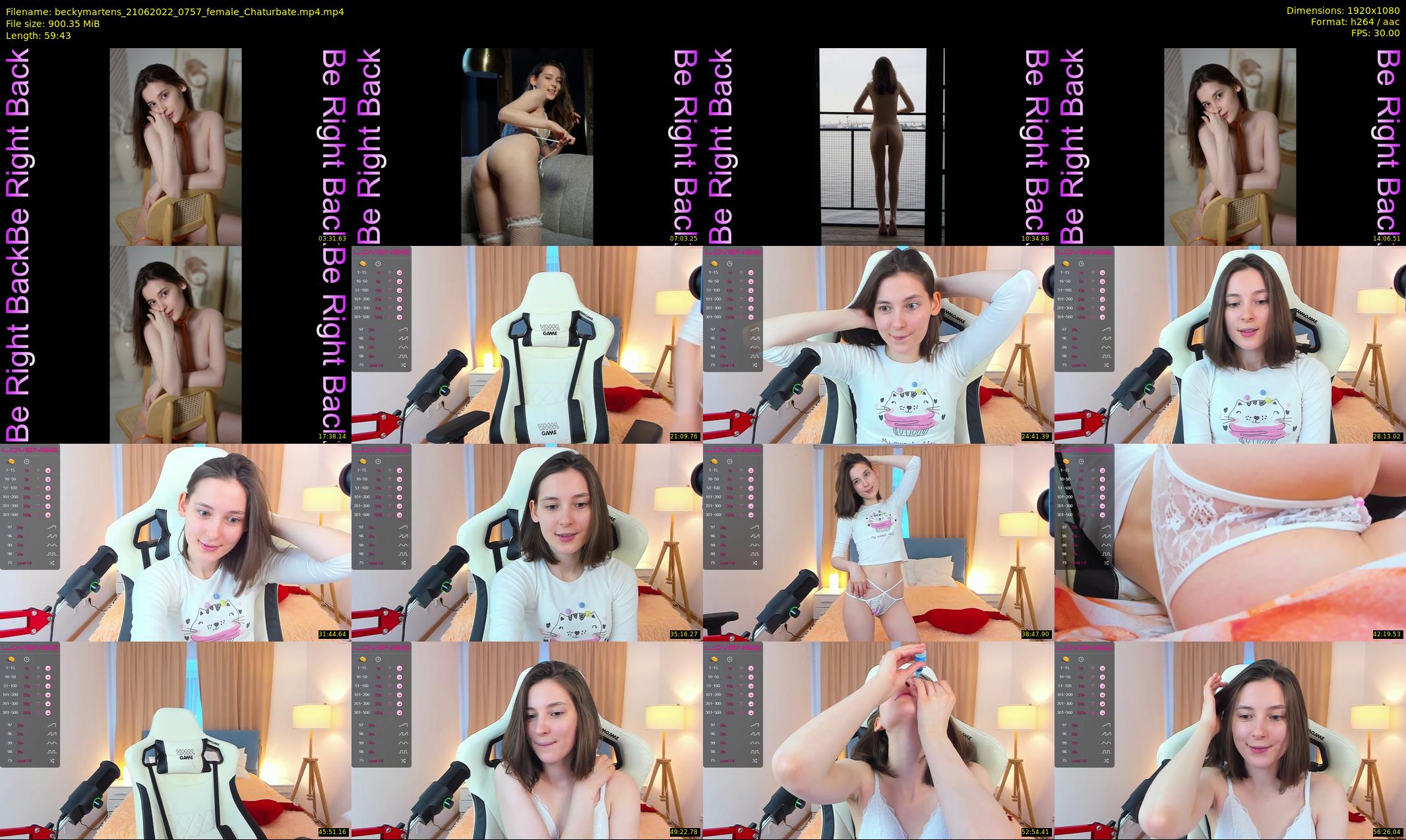 beckymartens — 60 minute Chaturbate female cam show recording, 1080p, Jun 21, 2022