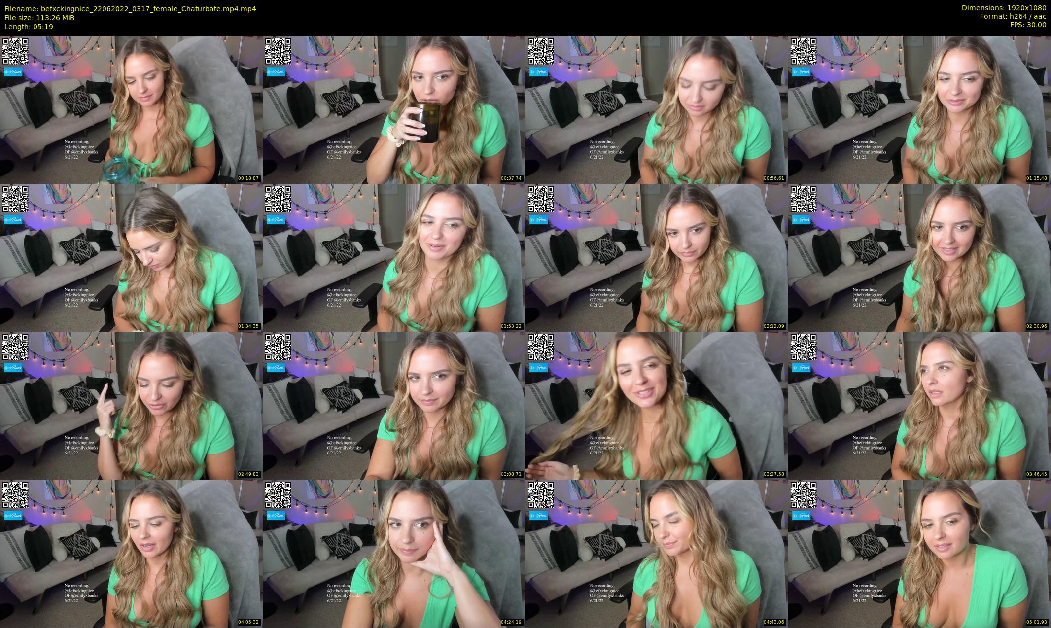 befxckingnice — 6 minute Chaturbate female cam show recording, 1080p, Jun 22, 2022