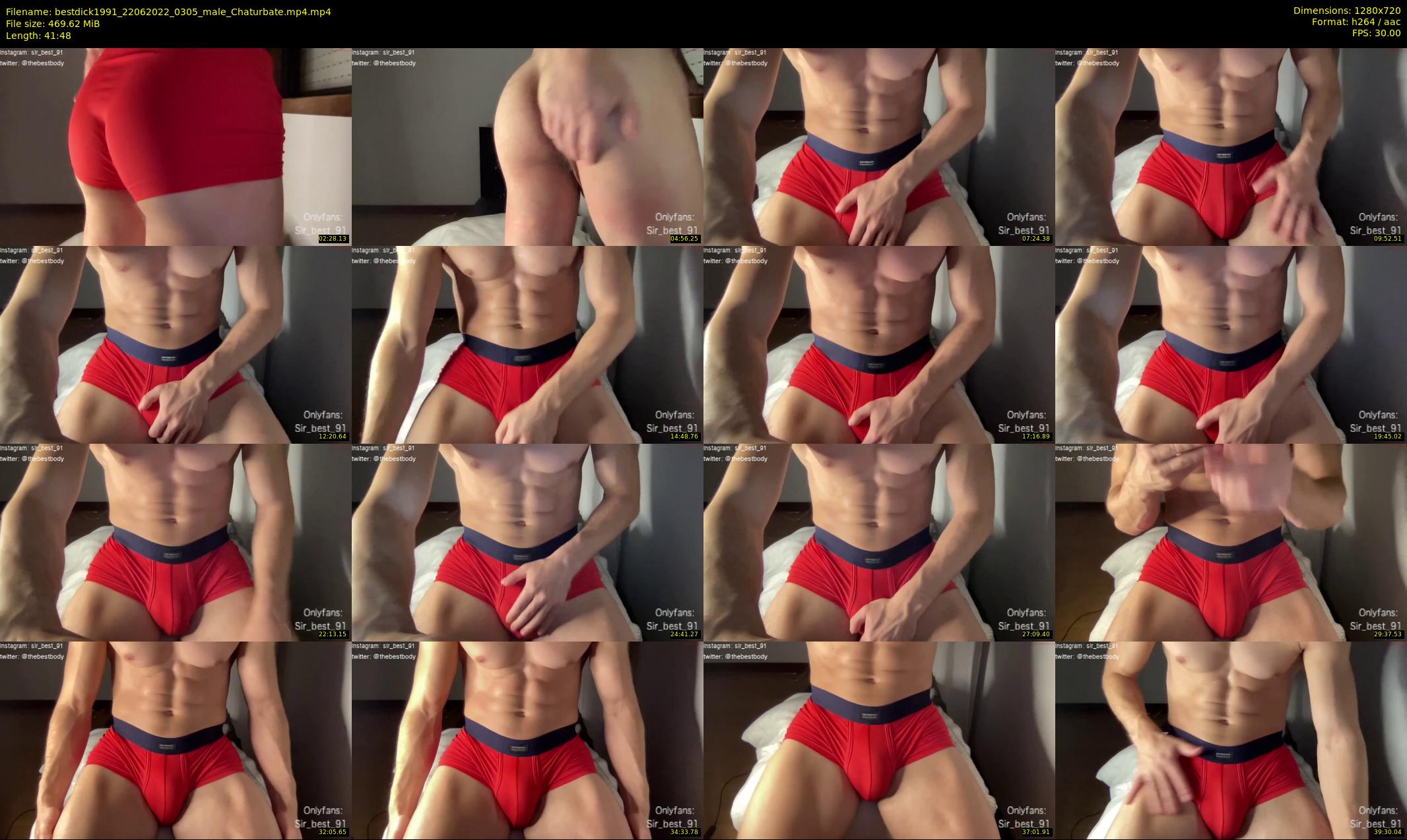 bestdick1991 — 42 minute Chaturbate male cam show recording, 720p, Jun 22, 2022